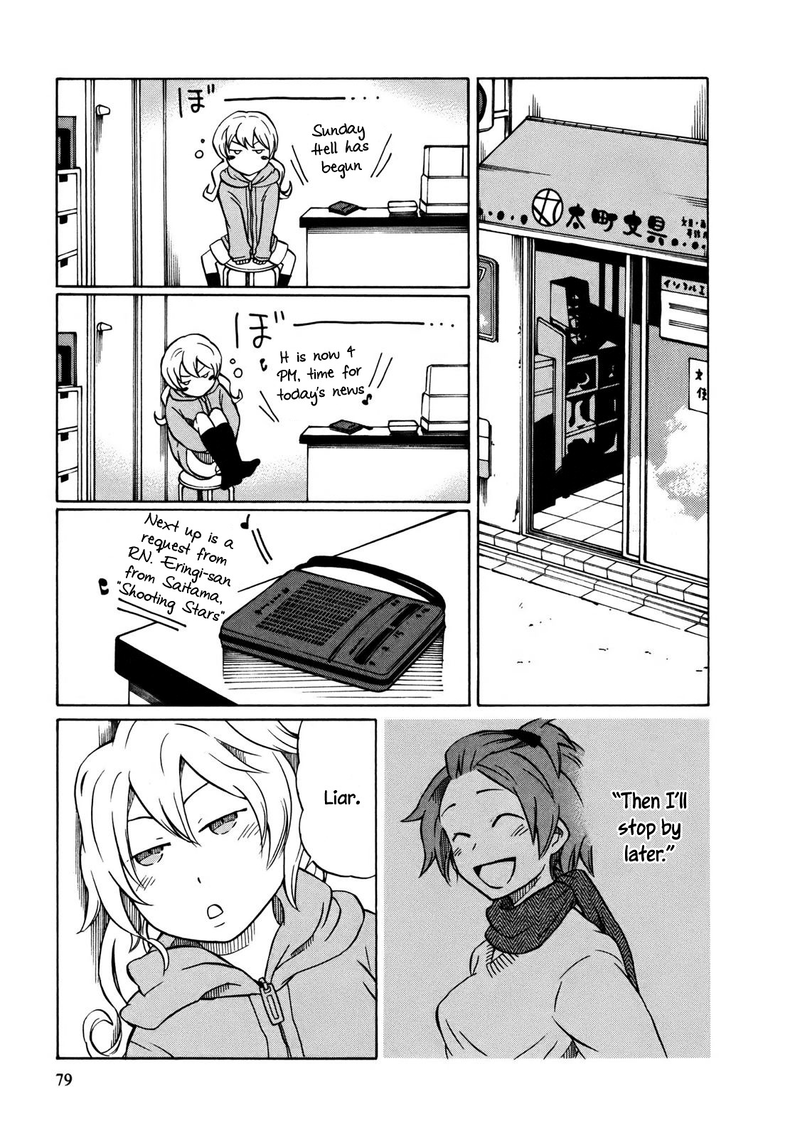 Yuuyake Rocket Pencil Chapter 3 page 11 - Chapter 3: The Little Girl Who Sells Notebooks