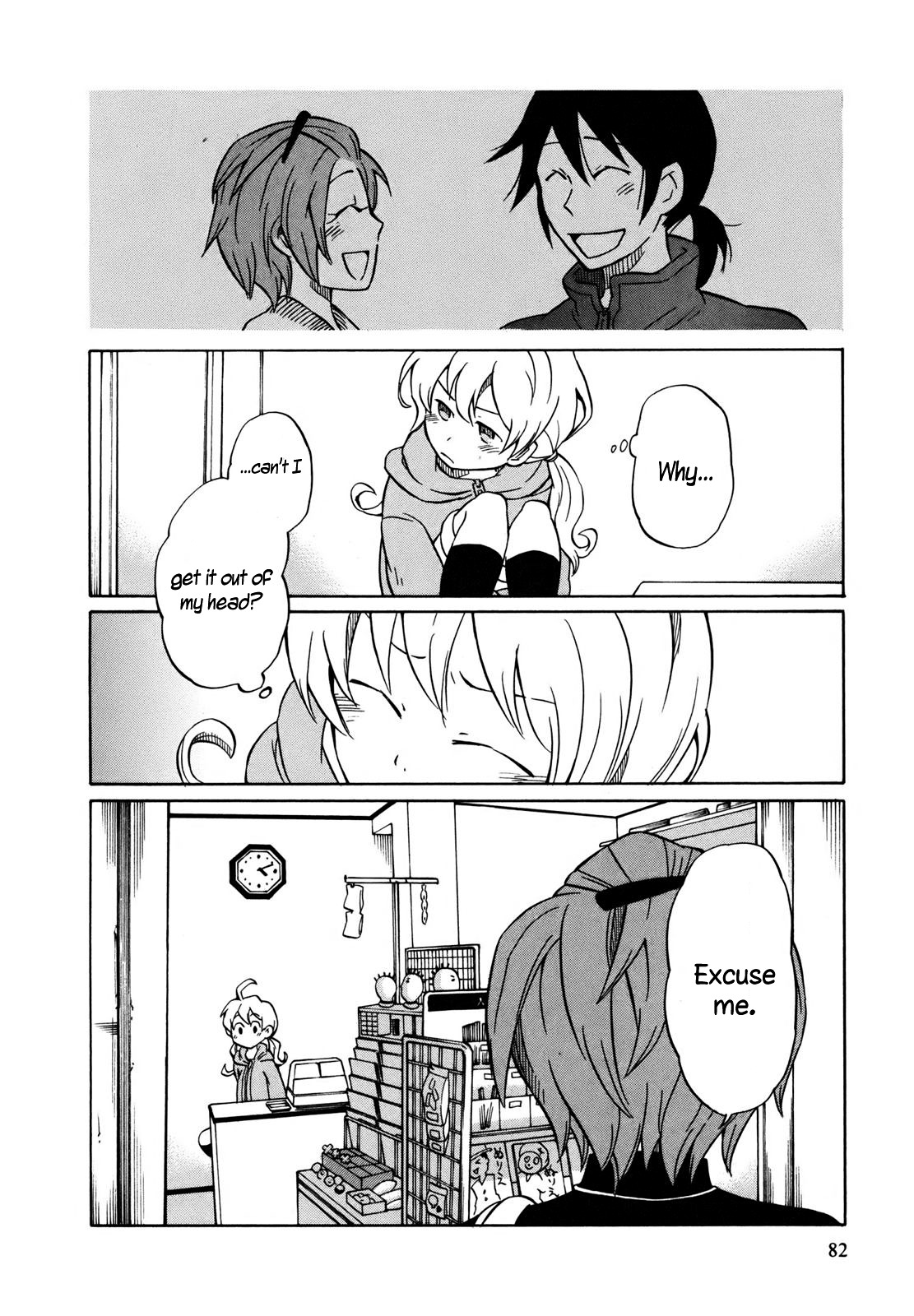 Yuuyake Rocket Pencil Chapter 3 page 14 - Chapter 3: The Little Girl Who Sells Notebooks