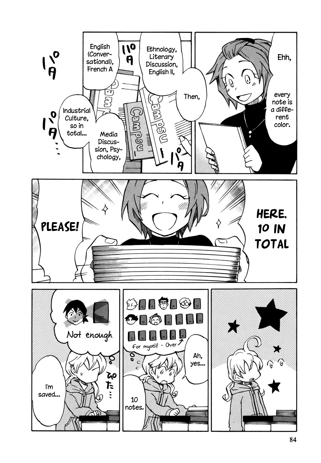 Yuuyake Rocket Pencil Chapter 3 page 16 - Chapter 3: The Little Girl Who Sells Notebooks
