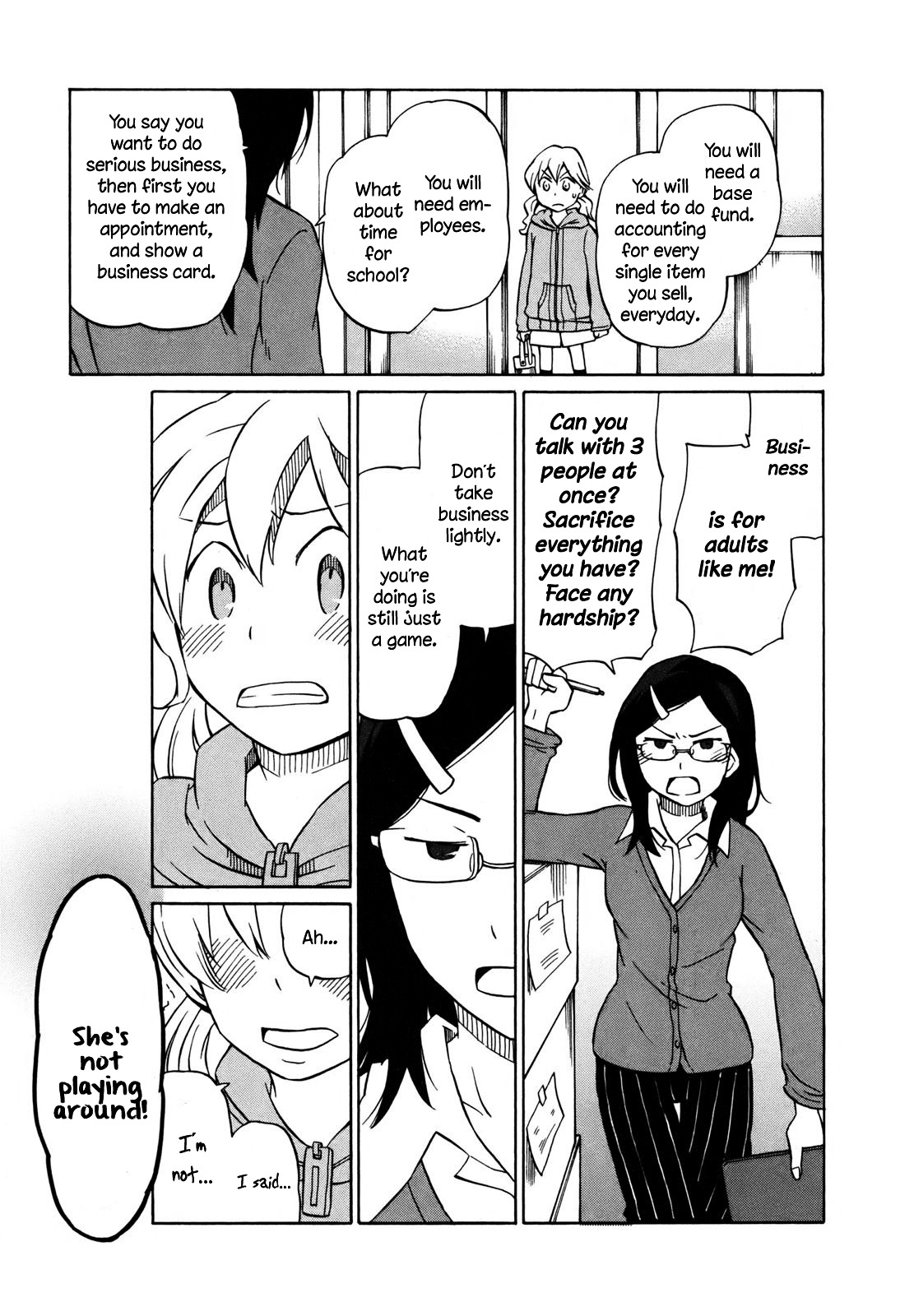 Yuuyake Rocket Pencil Chapter 3 page 23 - Chapter 3: The Little Girl Who Sells Notebooks