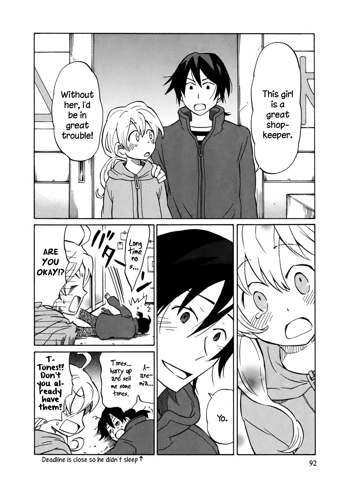 Yuuyake Rocket Pencil Chapter 3 page 24 - Chapter 3: The Little Girl Who Sells Notebooks