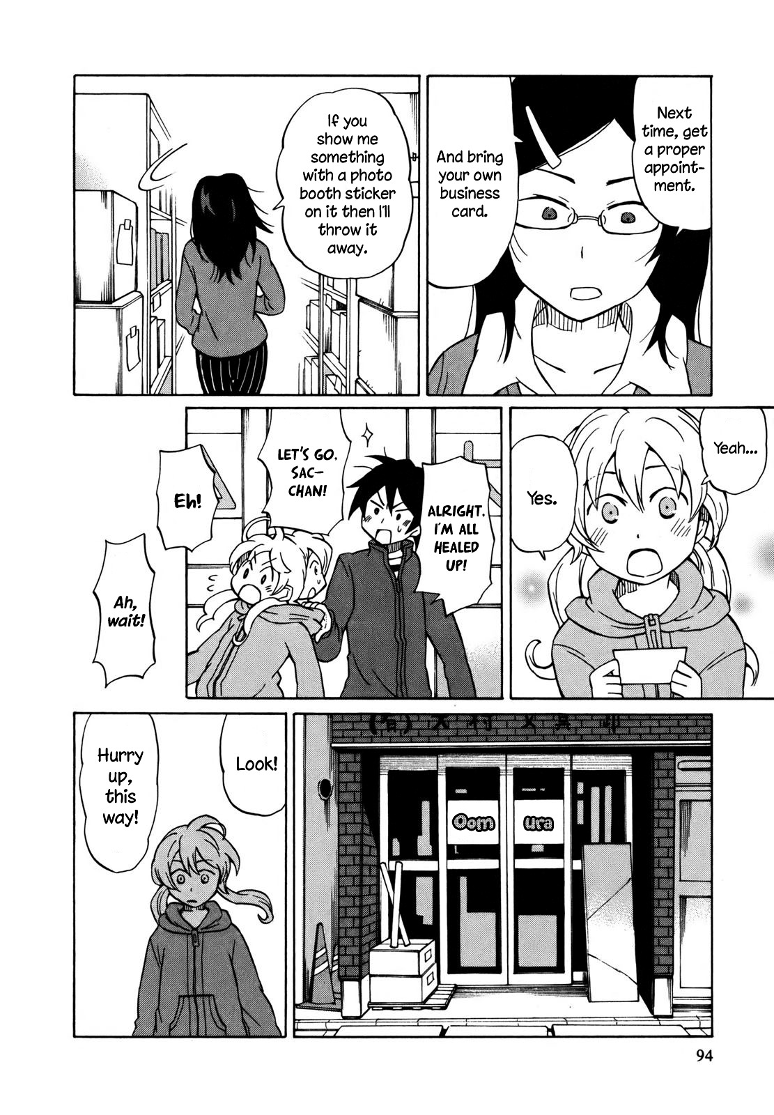 Yuuyake Rocket Pencil Chapter 3 page 26 - Chapter 3: The Little Girl Who Sells Notebooks
