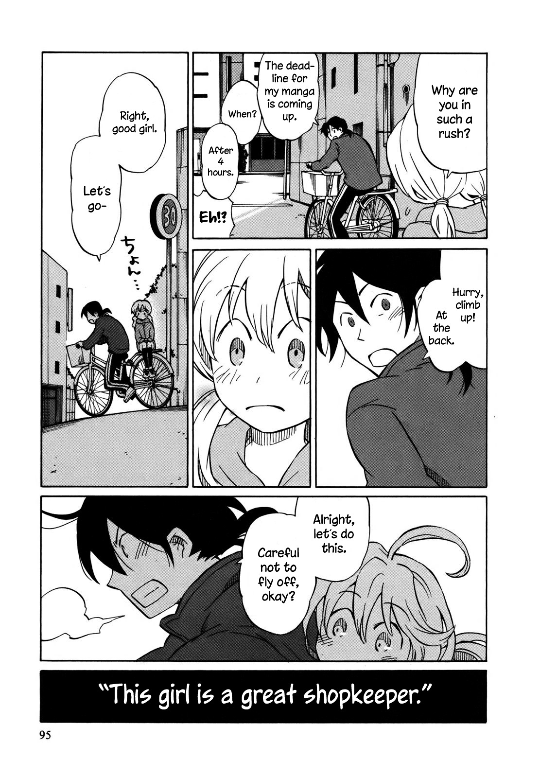Yuuyake Rocket Pencil Chapter 3 page 27 - Chapter 3: The Little Girl Who Sells Notebooks