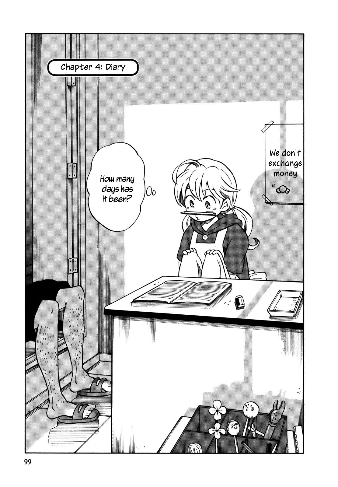 Yuuyake Rocket Pencil Chapter 4 page 1 - Chapter 4: Diary