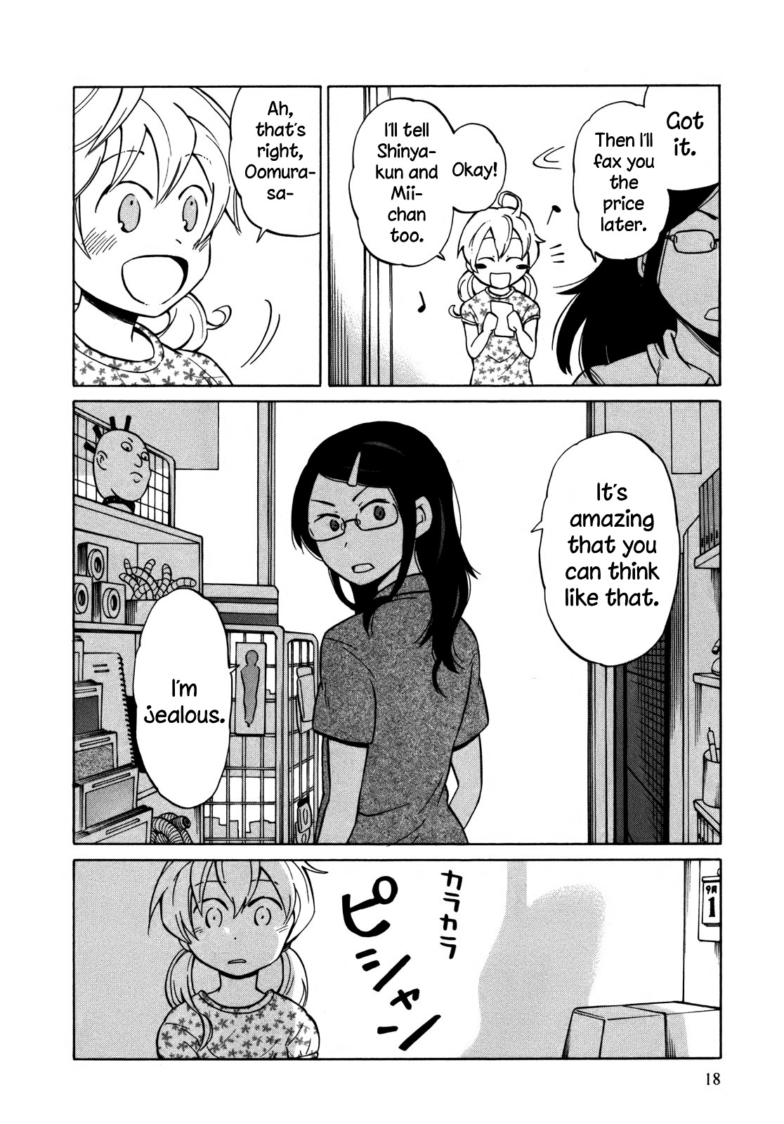 Yuuyake Rocket Pencil Chapter 7 page 21 - Chapter 7: Envelope of Smiles