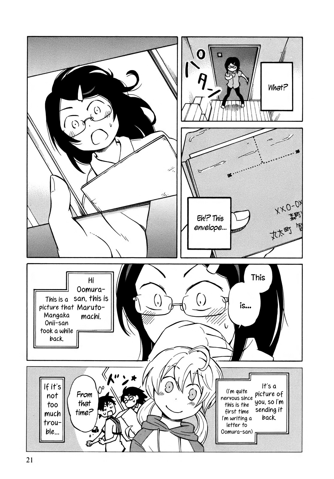 Yuuyake Rocket Pencil Chapter 7 page 24 - Chapter 7: Envelope of Smiles