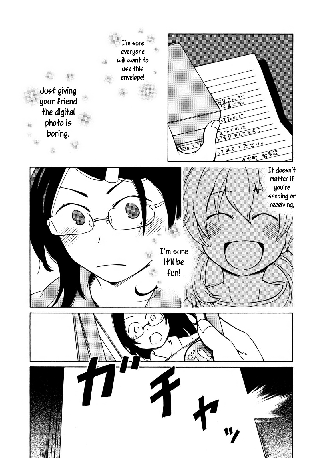 Yuuyake Rocket Pencil Chapter 7 page 27 - Chapter 7: Envelope of Smiles