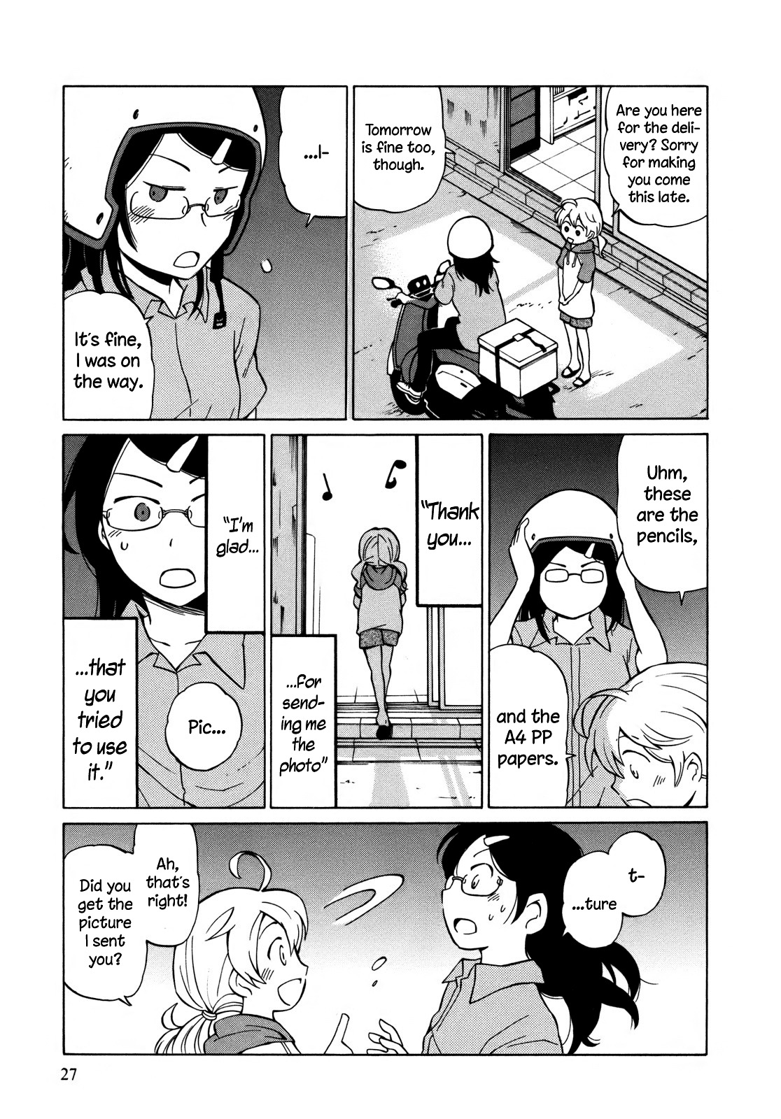 Yuuyake Rocket Pencil Chapter 7 page 30 - Chapter 7: Envelope of Smiles