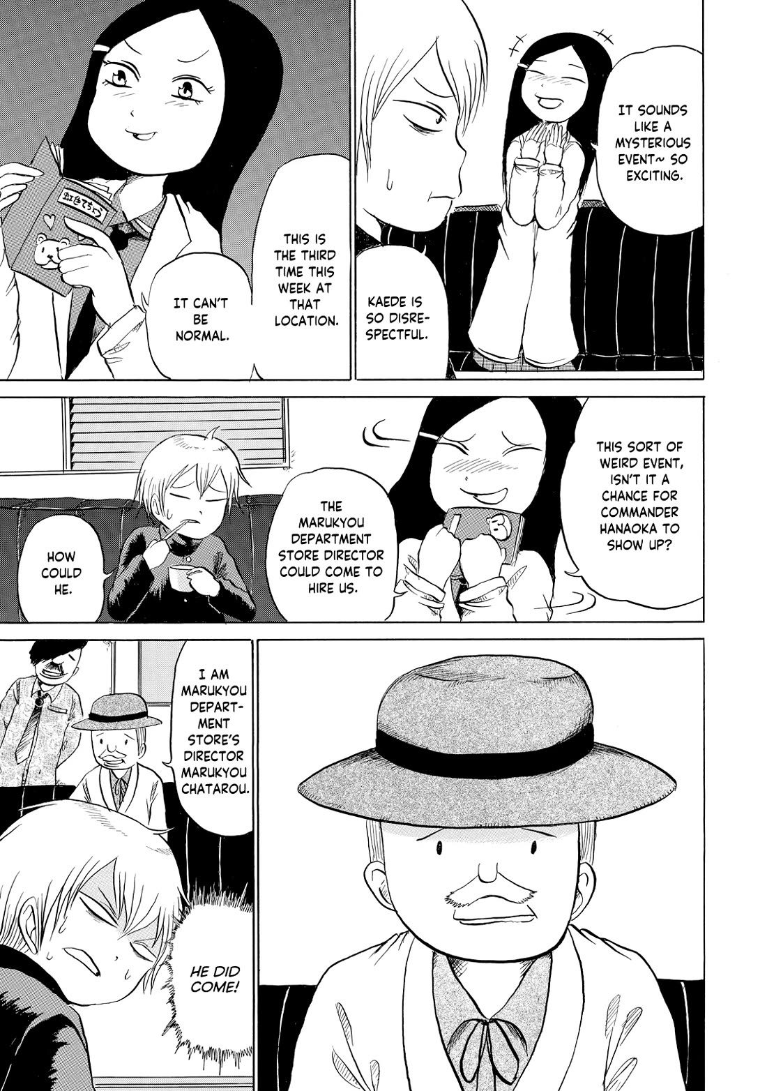 Yuuyami Tokkoutai Chapter 3 page 3 - Chapter 3: Case 3.