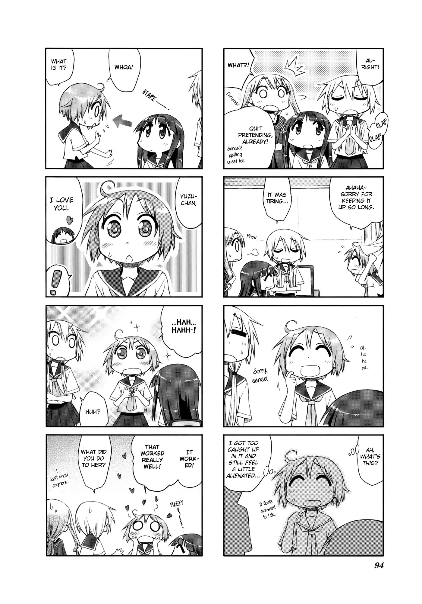 Yuyushiki Chapter 12 page 8 - Chapter 12
