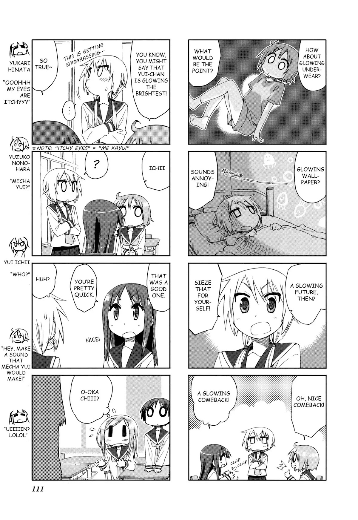 Yuyushiki Chapter 29 page 3 - Chapter 29
