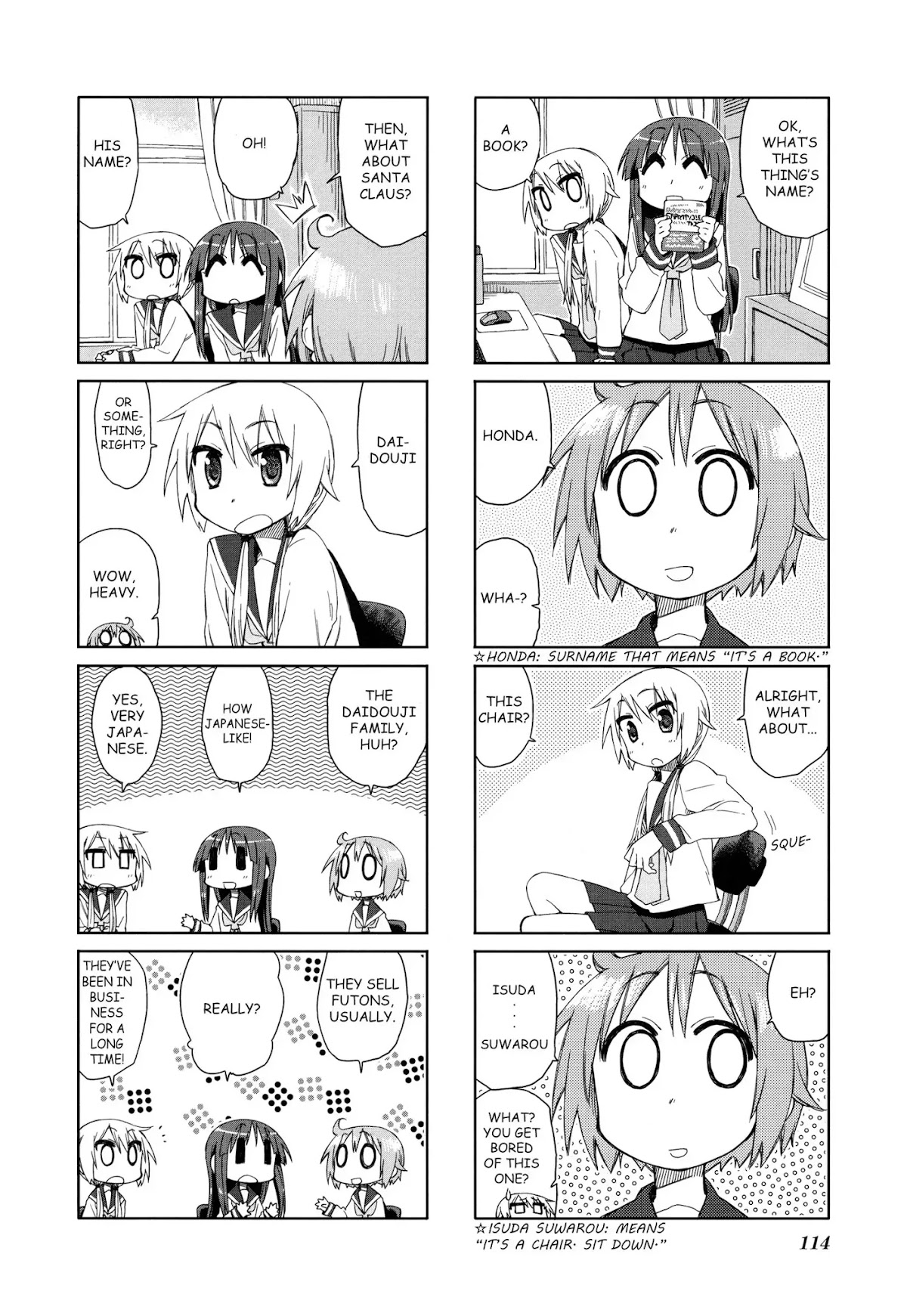 Yuyushiki Chapter 29 page 6 - Chapter 29