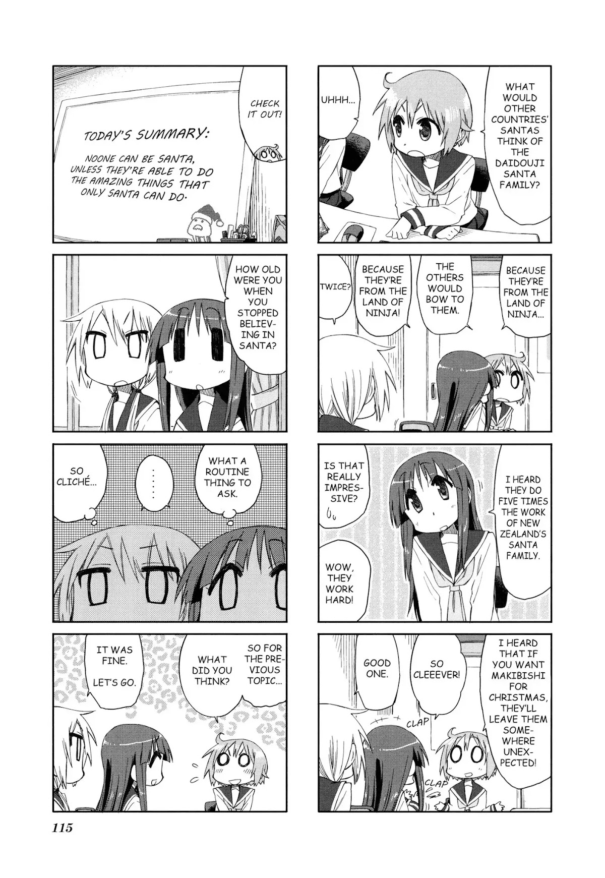 Yuyushiki Chapter 29 page 7 - Chapter 29