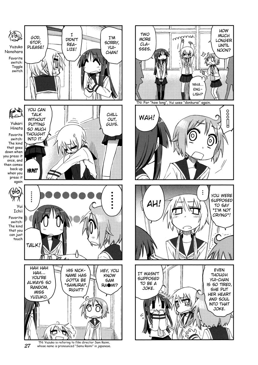Yuyushiki Chapter 33 page 3 - Chapter 33