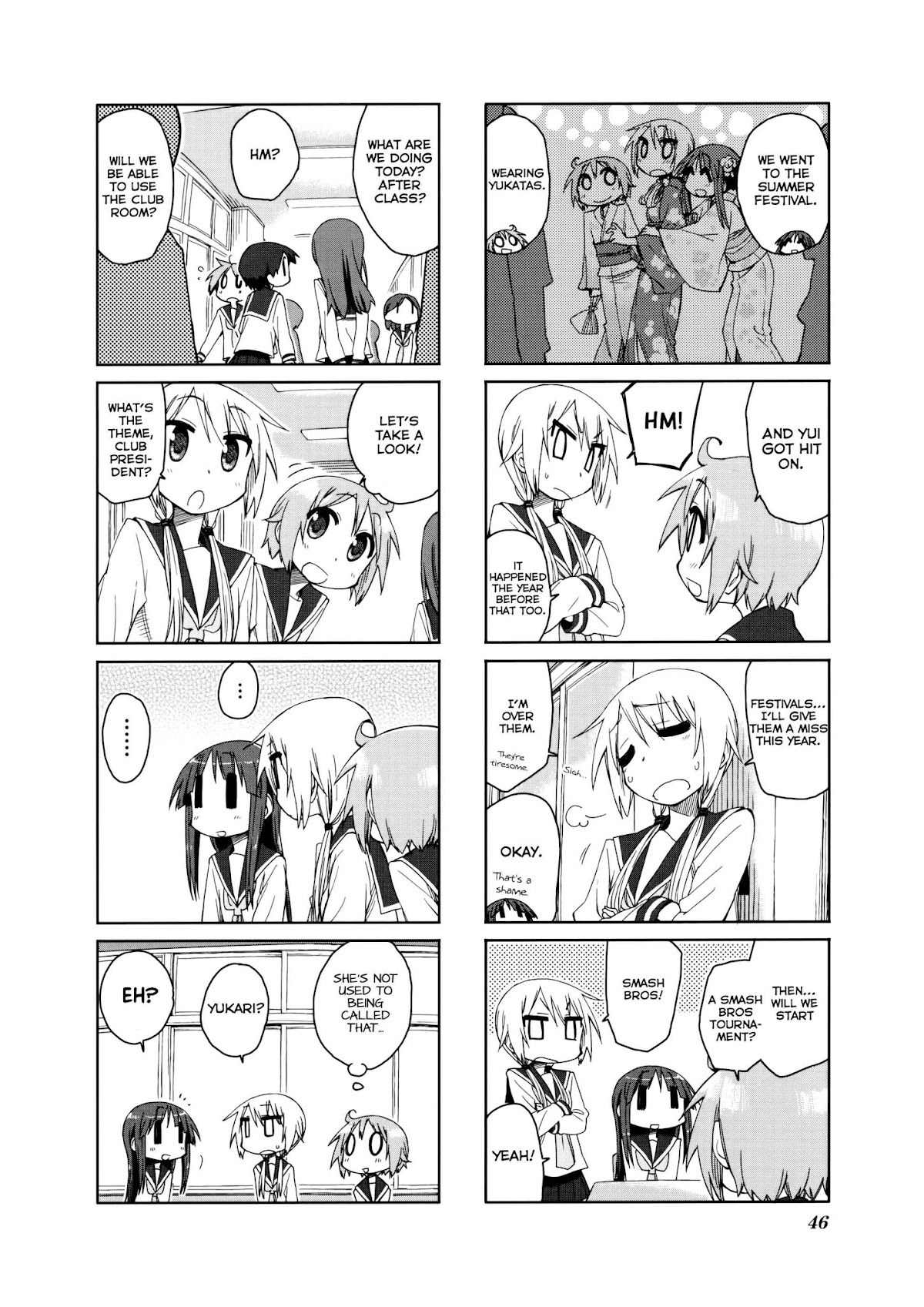 Yuyushiki Chapter 35 page 5 - Chapter 35