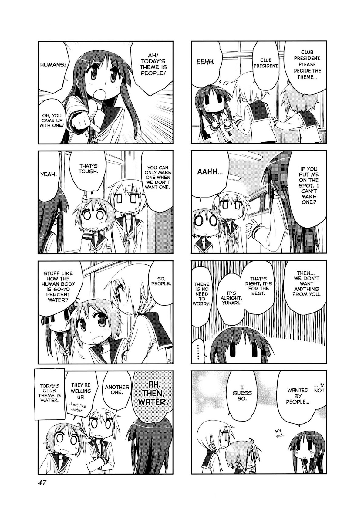 Yuyushiki Chapter 35 page 6 - Chapter 35