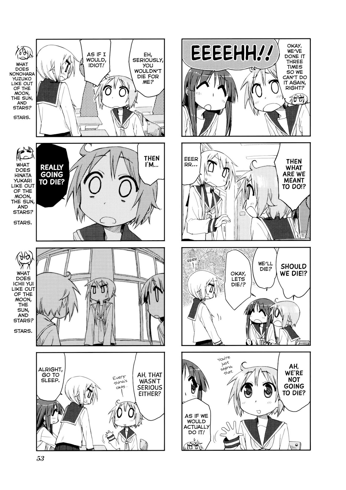Yuyushiki Chapter 36 page 4 - Chapter 36