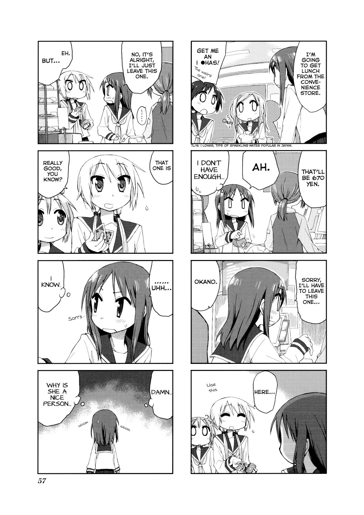 Yuyushiki Chapter 36 page 8 - Chapter 36