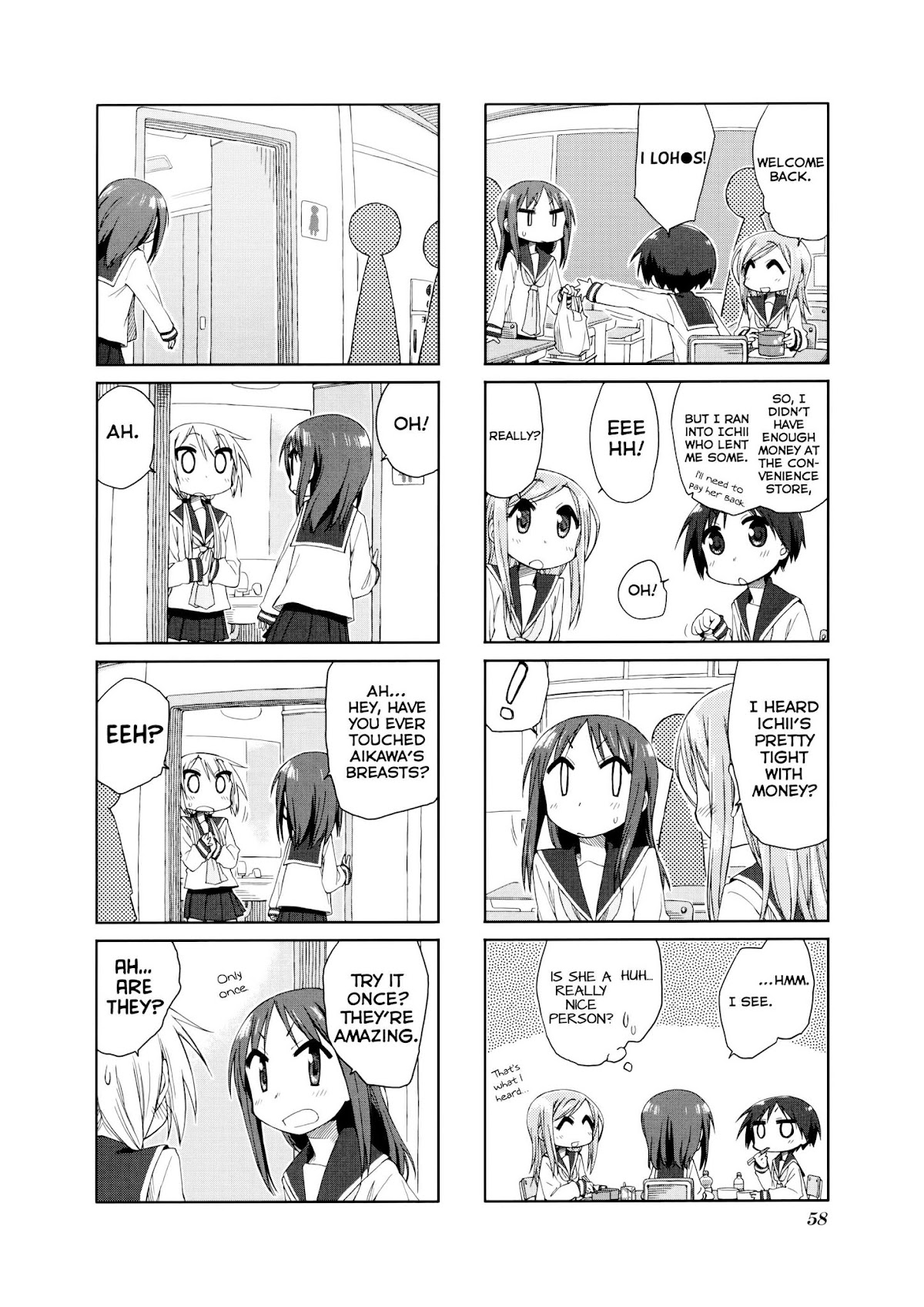 Yuyushiki Chapter 36 page 9 - Chapter 36