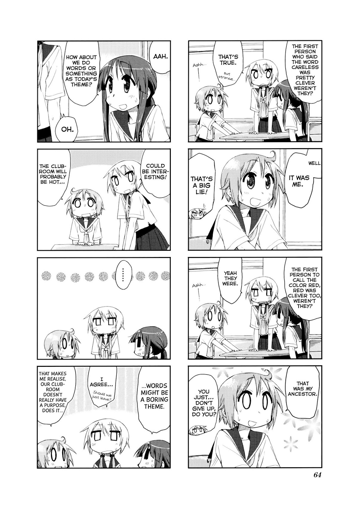 Yuyushiki Chapter 37 page 5 - Chapter 37