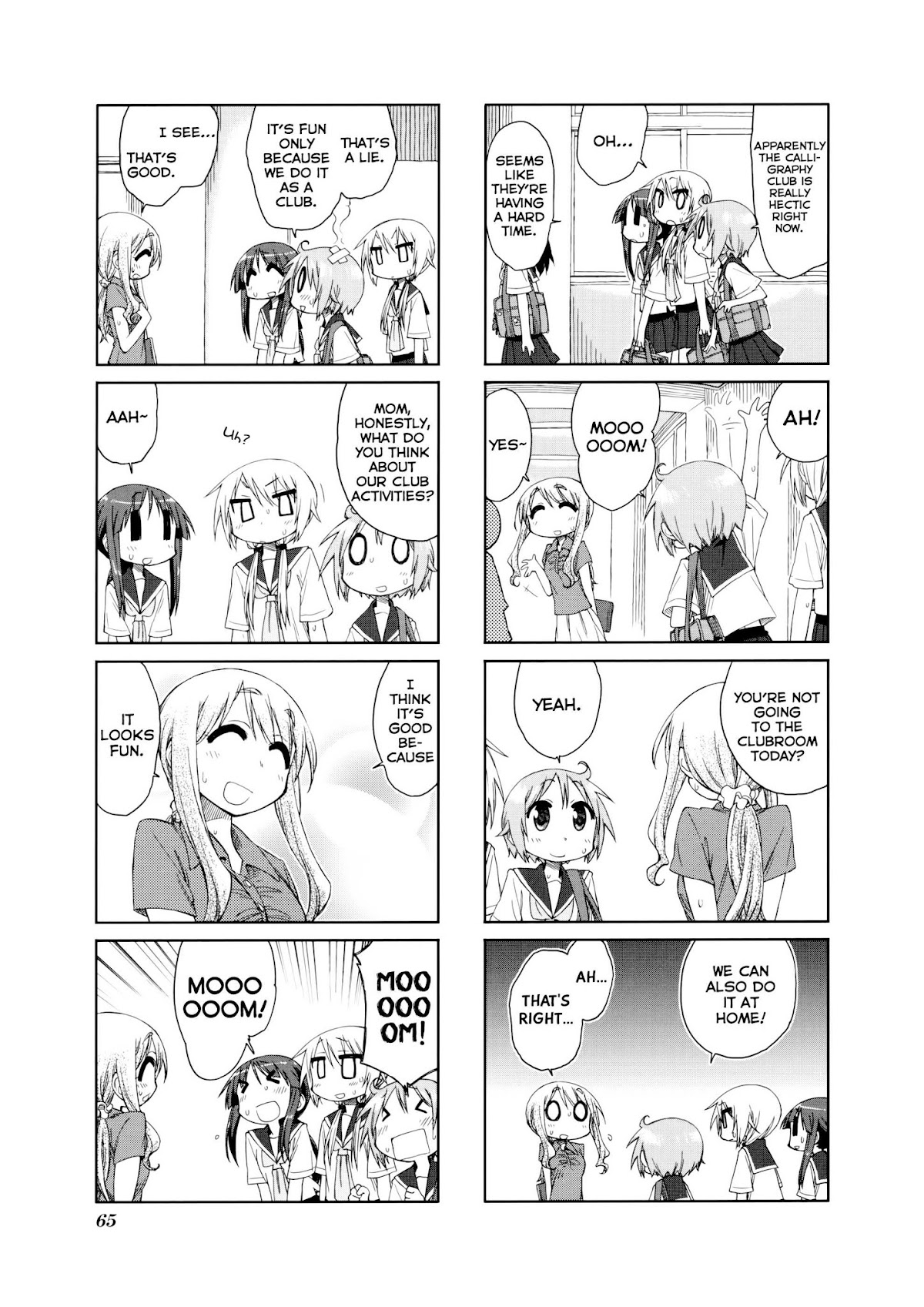 Yuyushiki Chapter 37 page 6 - Chapter 37