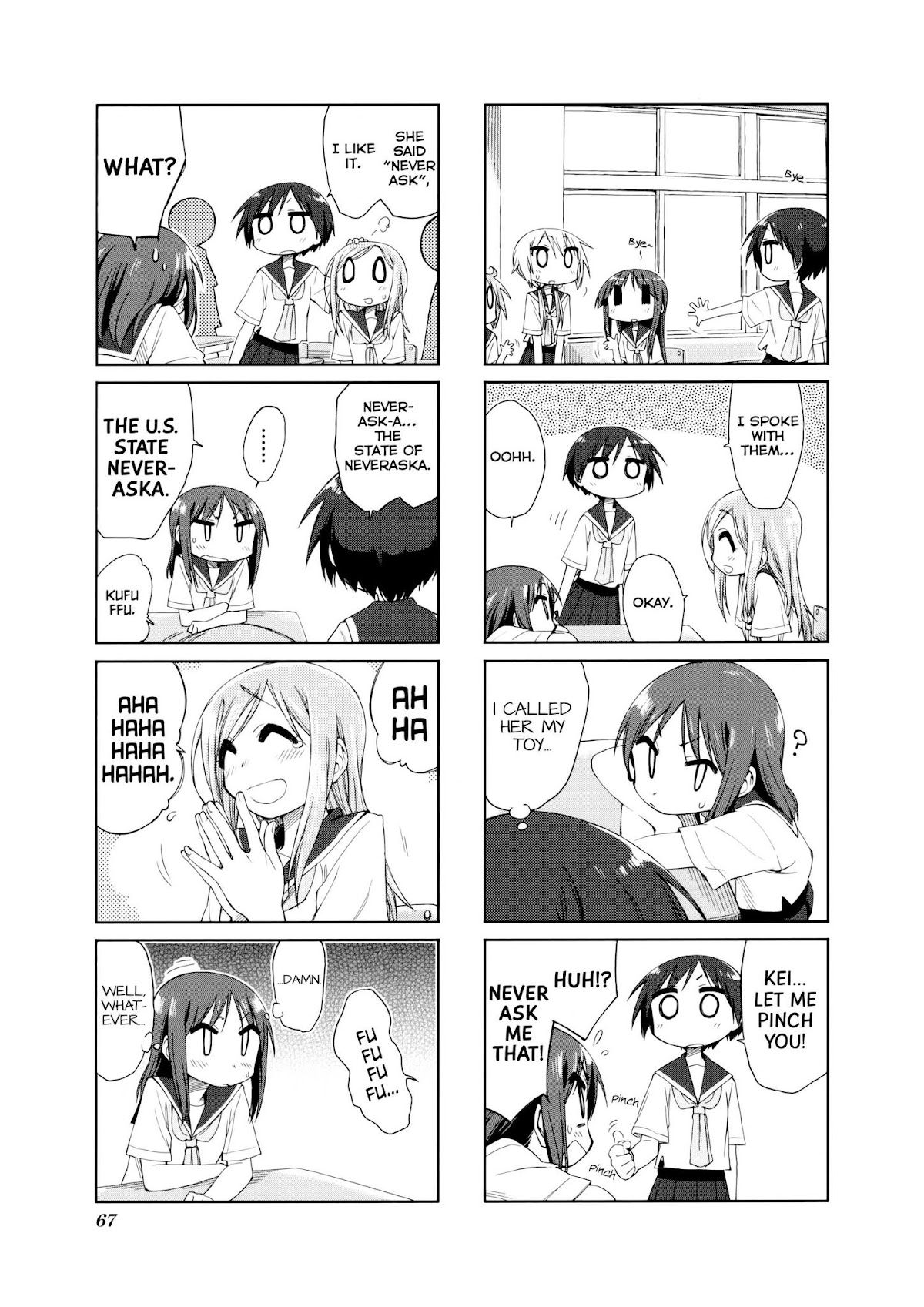 Yuyushiki Chapter 37 page 8 - Chapter 37