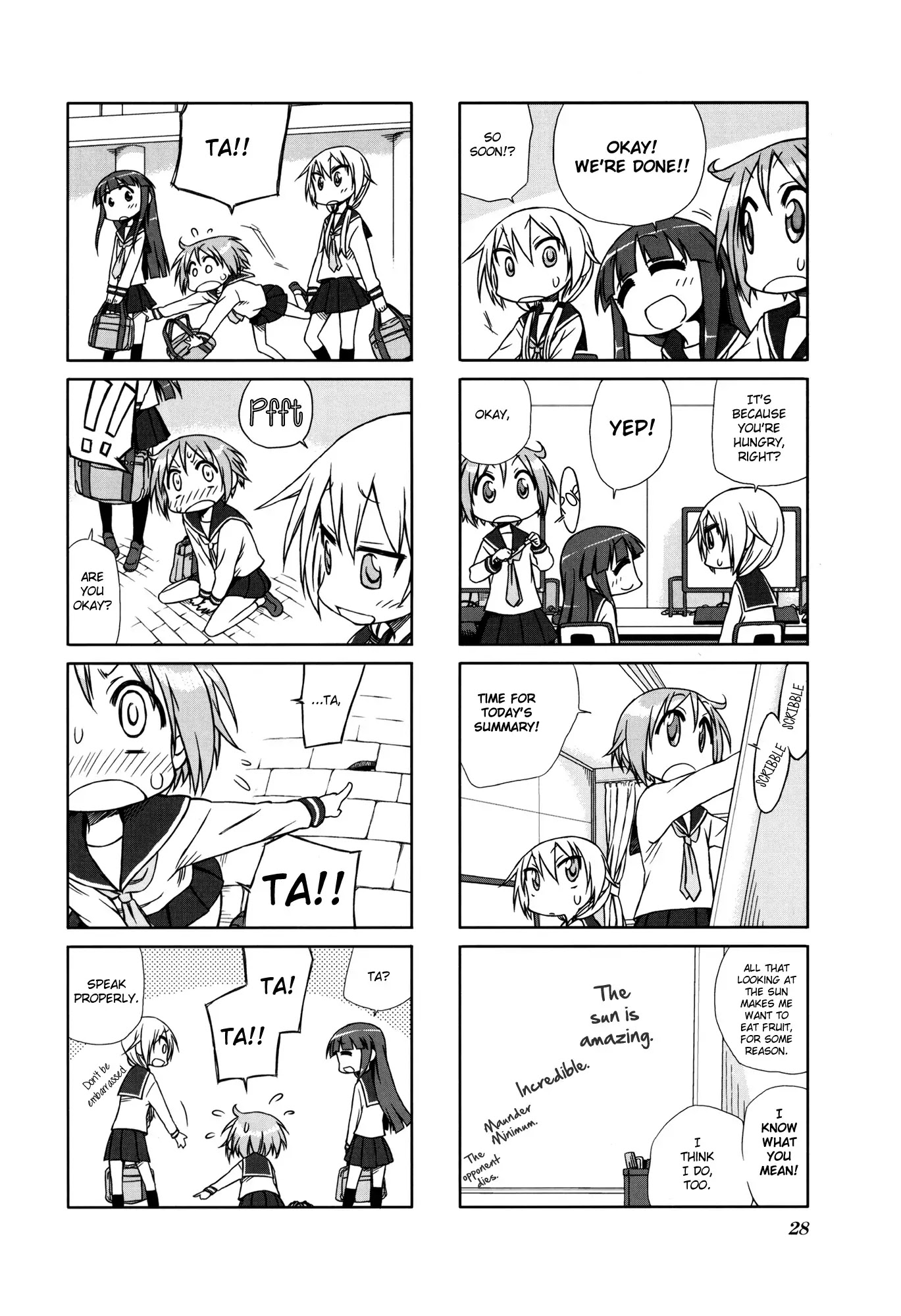 Yuyushiki Chapter 4 page 8 - Chapter 4