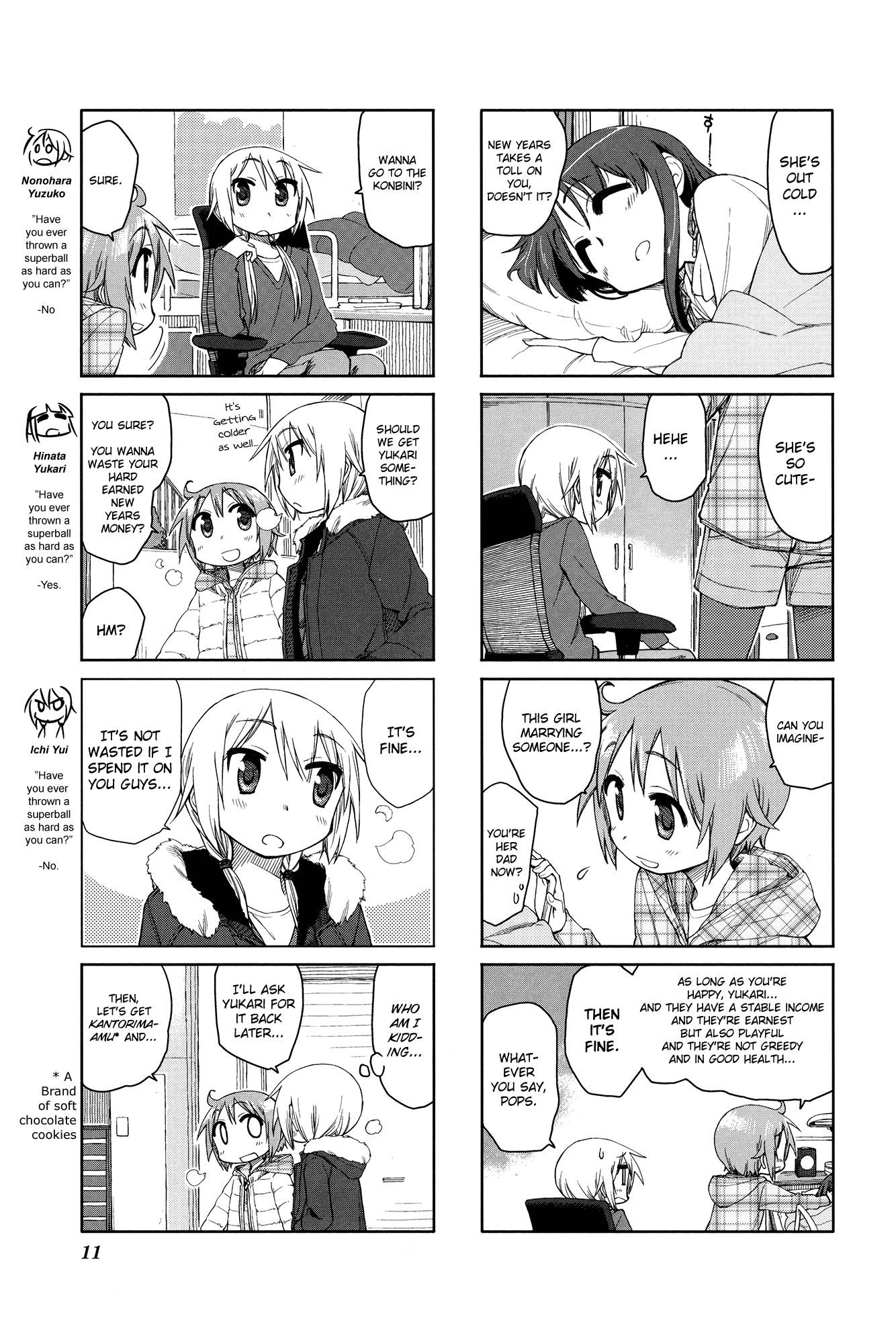 Yuyushiki Chapter 45 page 3 - Chapter 45