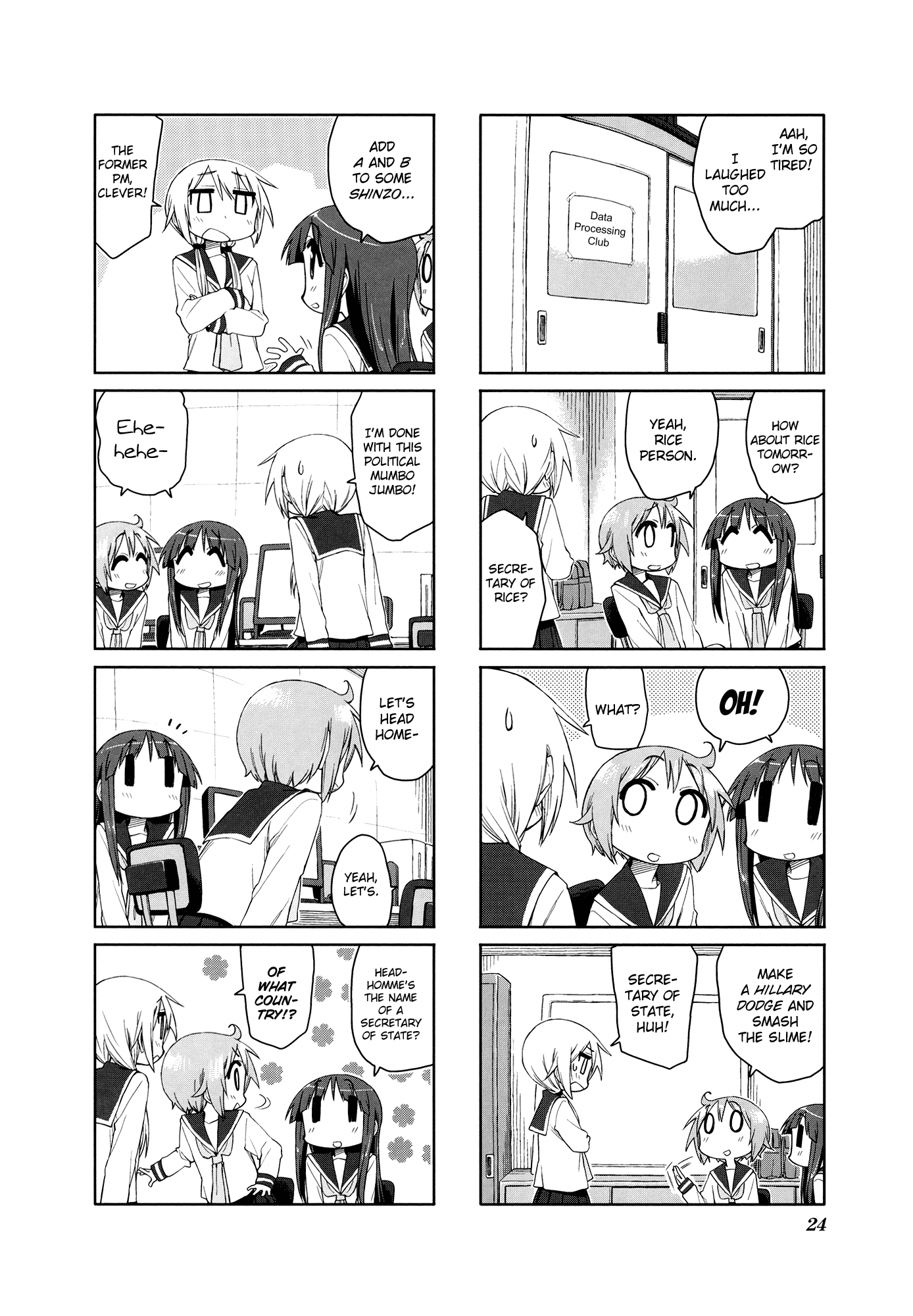 Yuyushiki Chapter 46 page 8 - Chapter 46