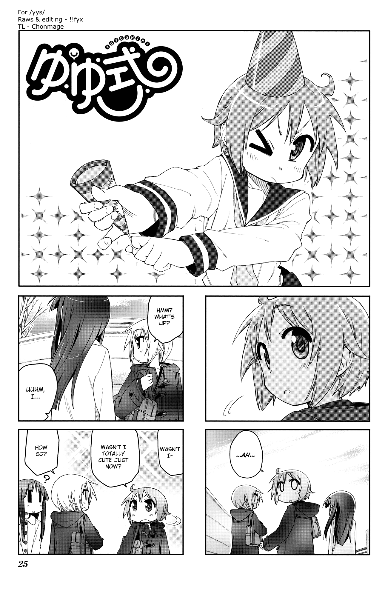 Yuyushiki Chapter 47 page 1 - Chapter 47
