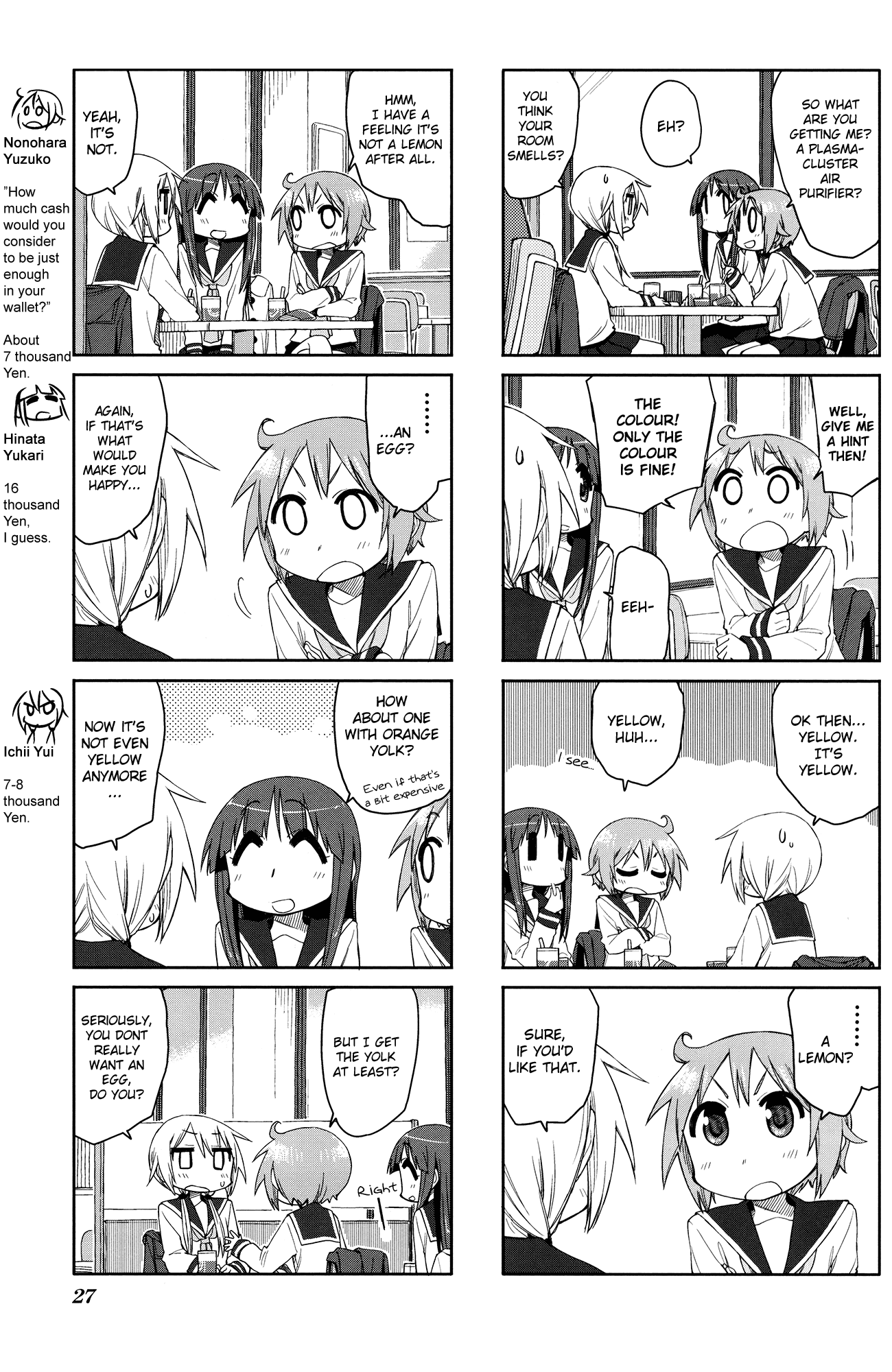 Yuyushiki Chapter 47 page 3 - Chapter 47