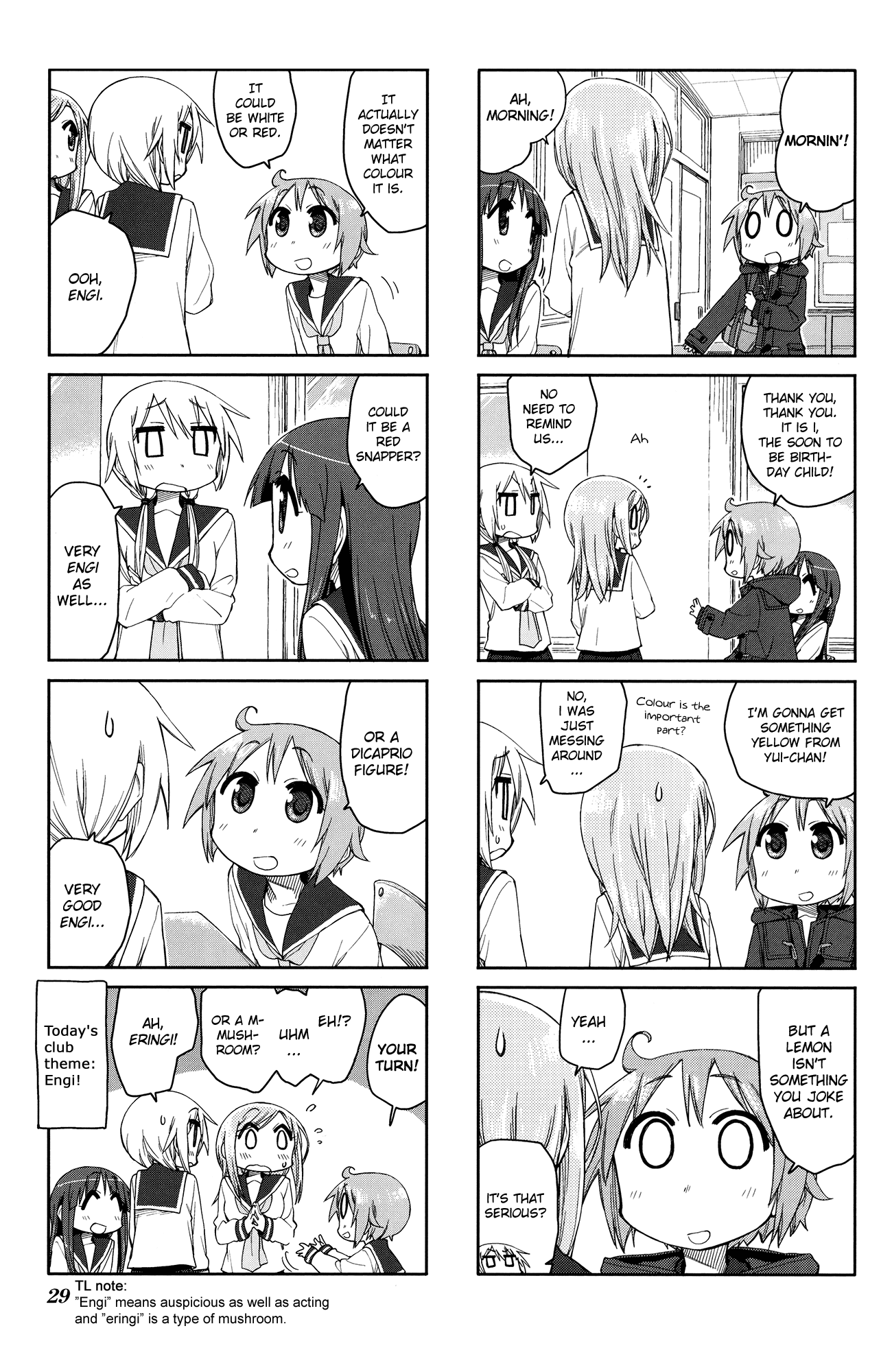 Yuyushiki Chapter 47 page 5 - Chapter 47