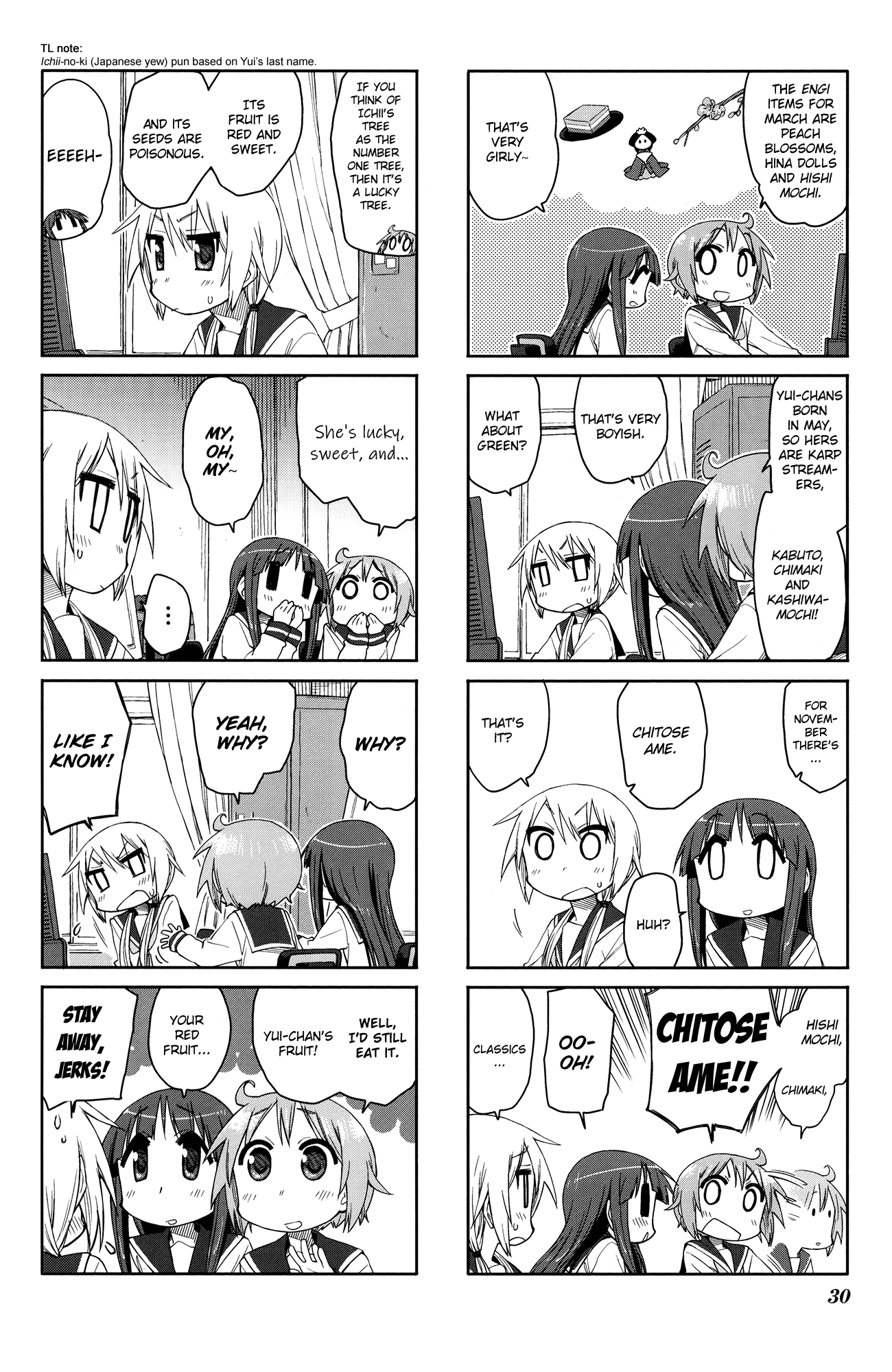 Yuyushiki Chapter 47 page 6 - Chapter 47