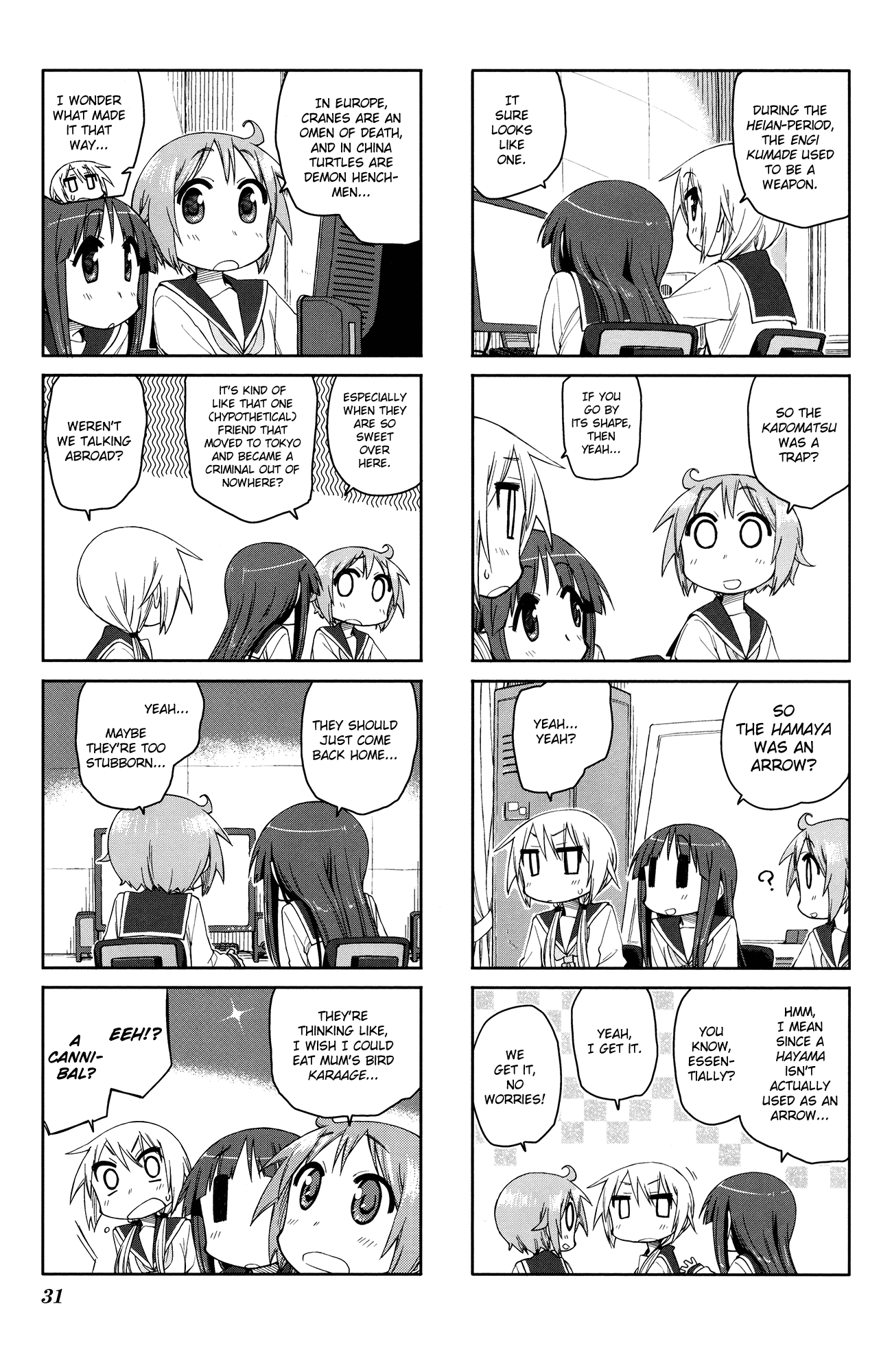 Yuyushiki Chapter 47 page 7 - Chapter 47