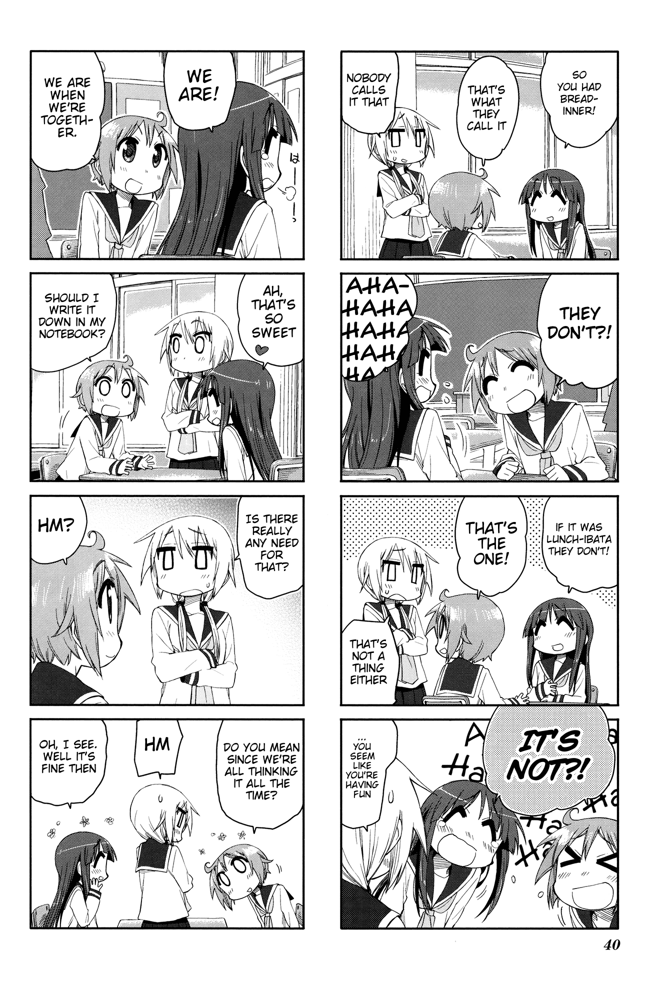 Yuyushiki Chapter 48 page 8 - Chapter 48