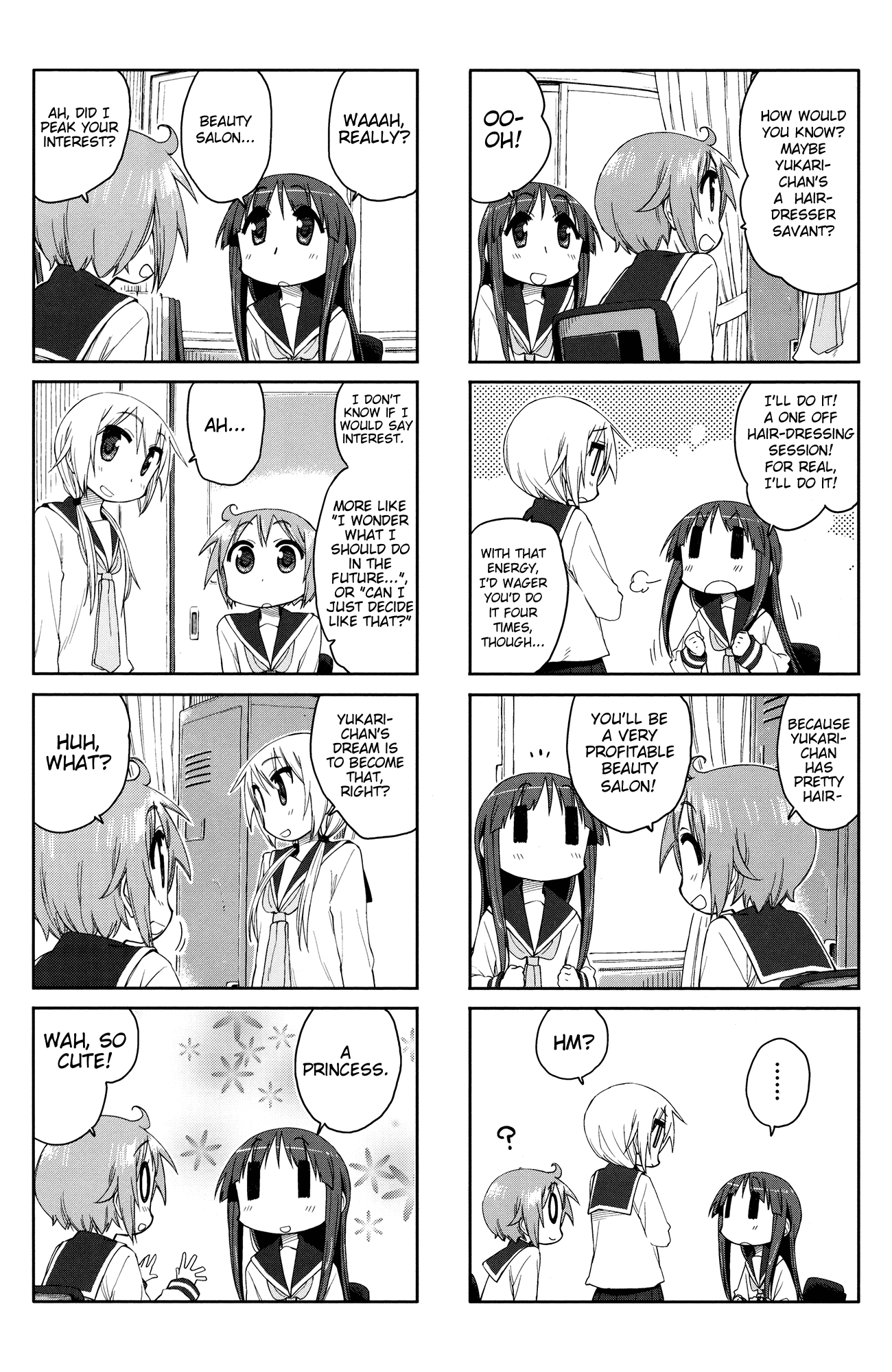 Yuyushiki Chapter 49 page 5 - Chapter 49