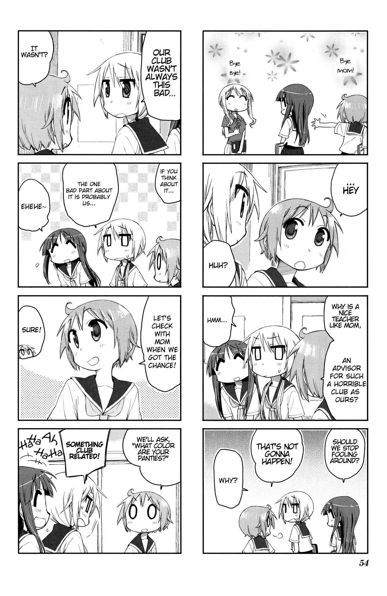 Yuyushiki Chapter 50 page 4 - Chapter 50