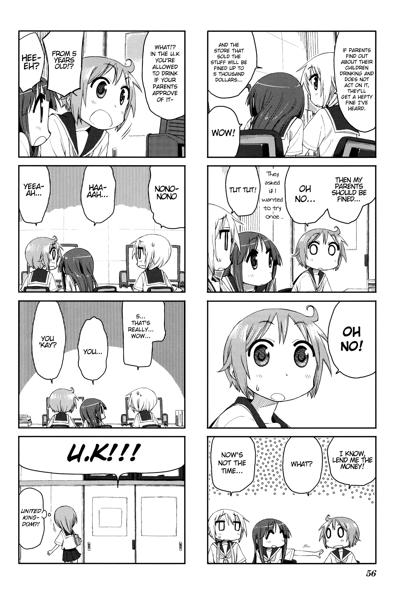Yuyushiki Chapter 50 page 6 - Chapter 50
