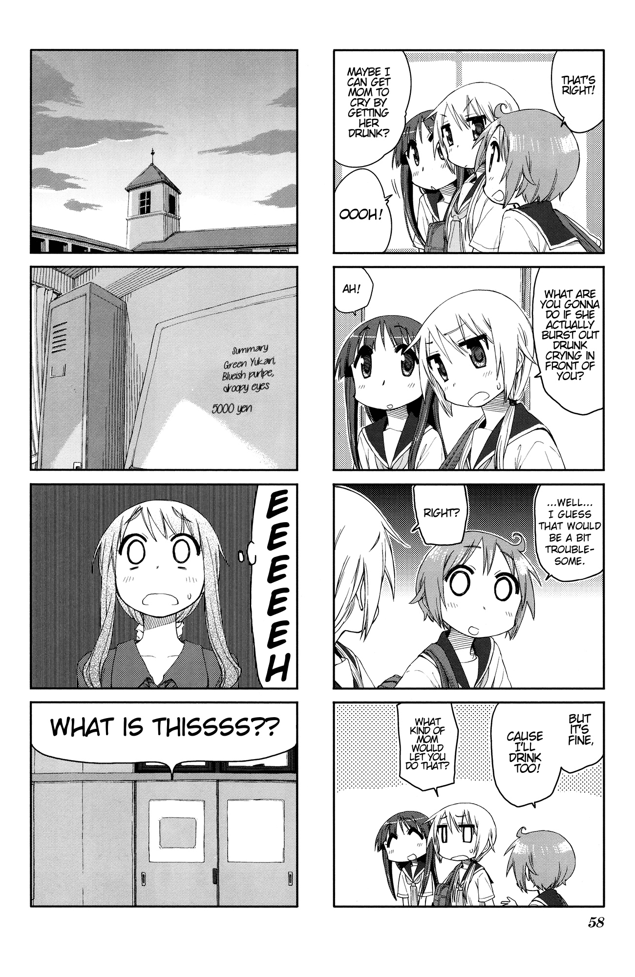 Yuyushiki Chapter 50 page 8 - Chapter 50
