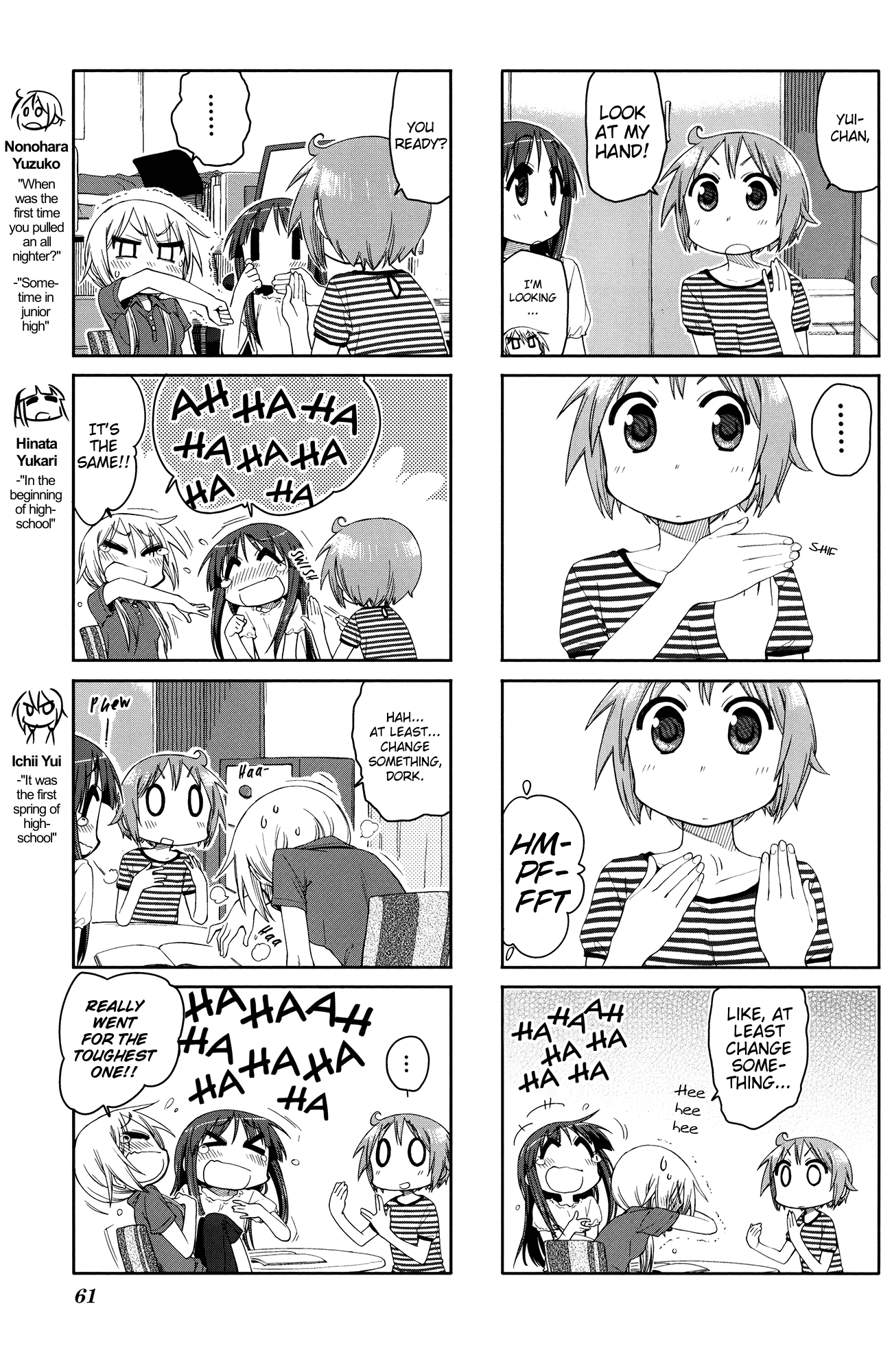 Yuyushiki Chapter 51 page 3 - Chapter 51