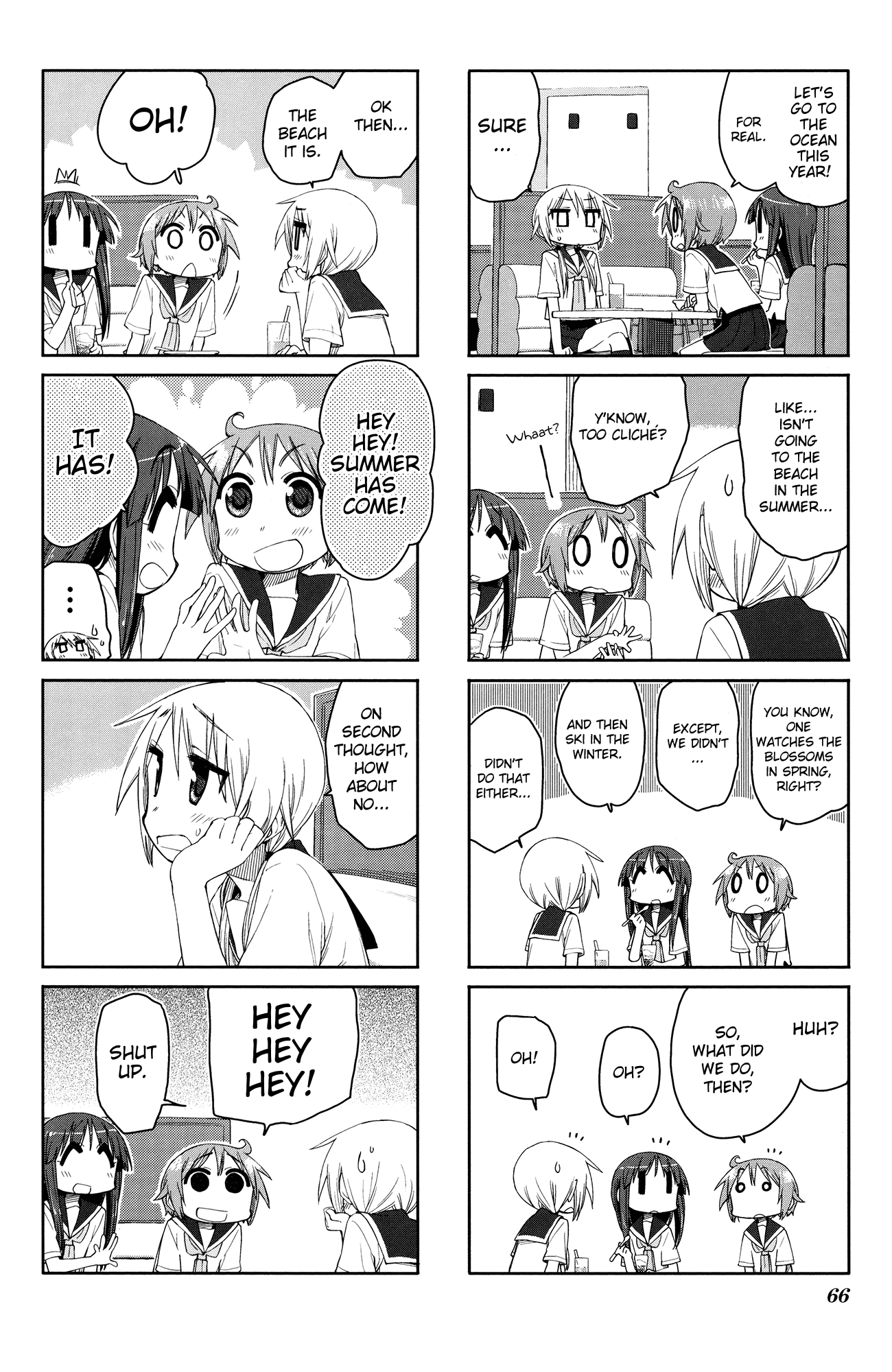Yuyushiki Chapter 51 page 8 - Chapter 51