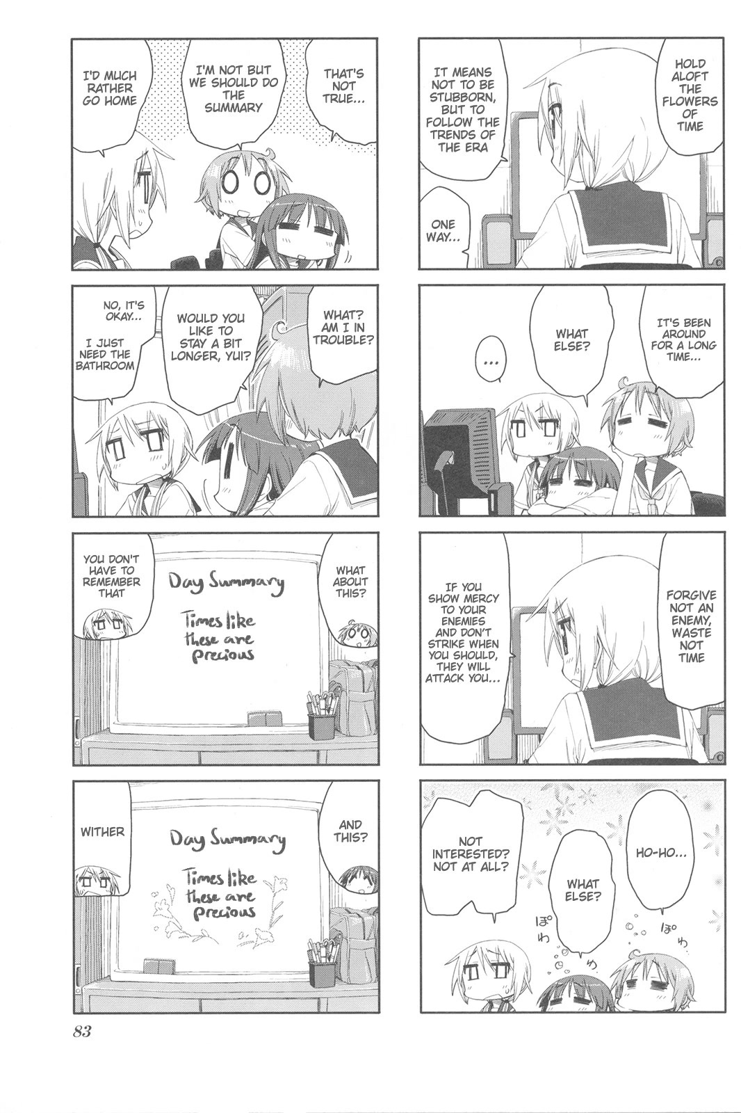 Yuyushiki Chapter 53 page 8 - Chapter 53
