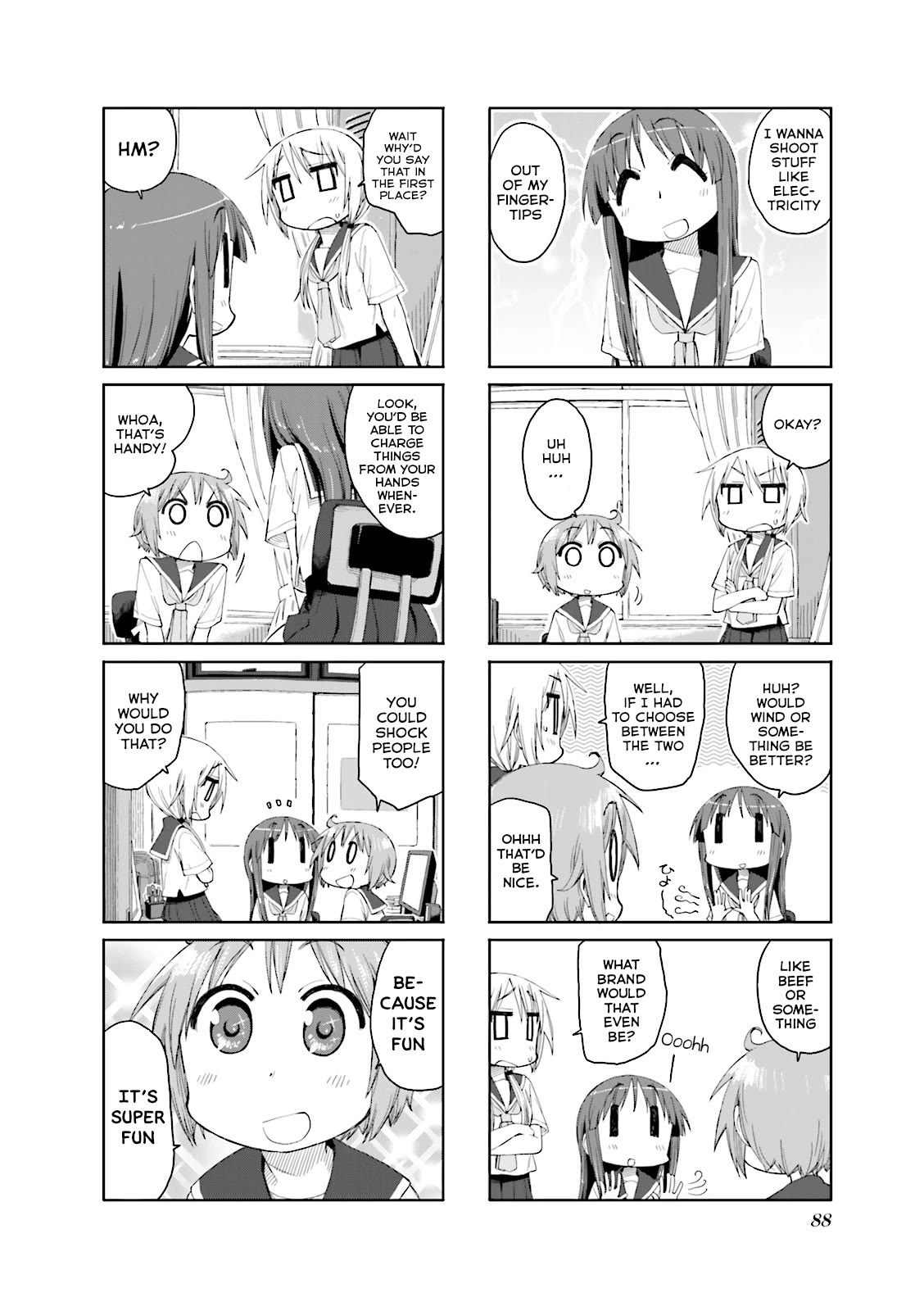Yuyushiki Chapter 54 page 4 - Chapter 54