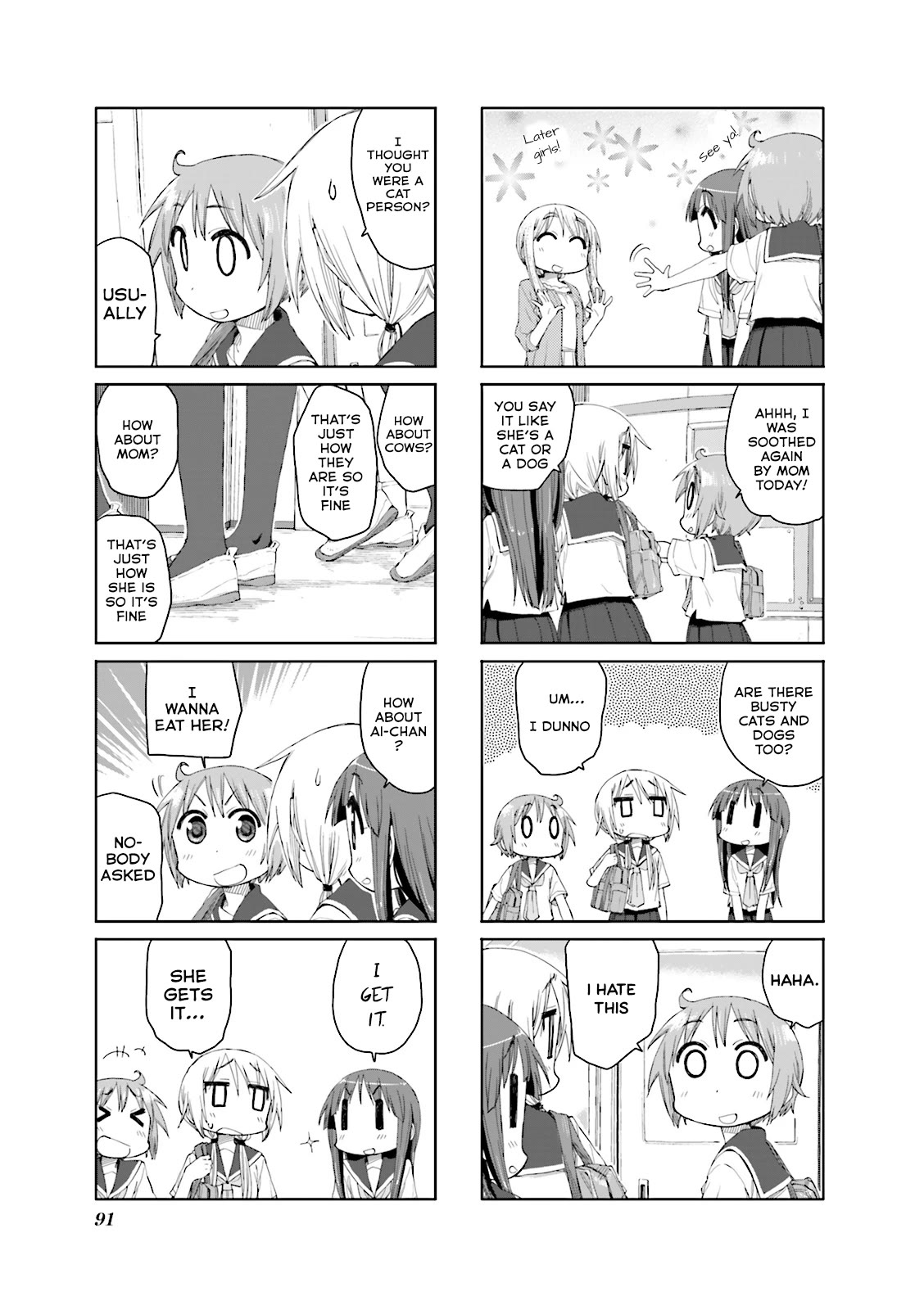 Yuyushiki Chapter 54 page 7 - Chapter 54