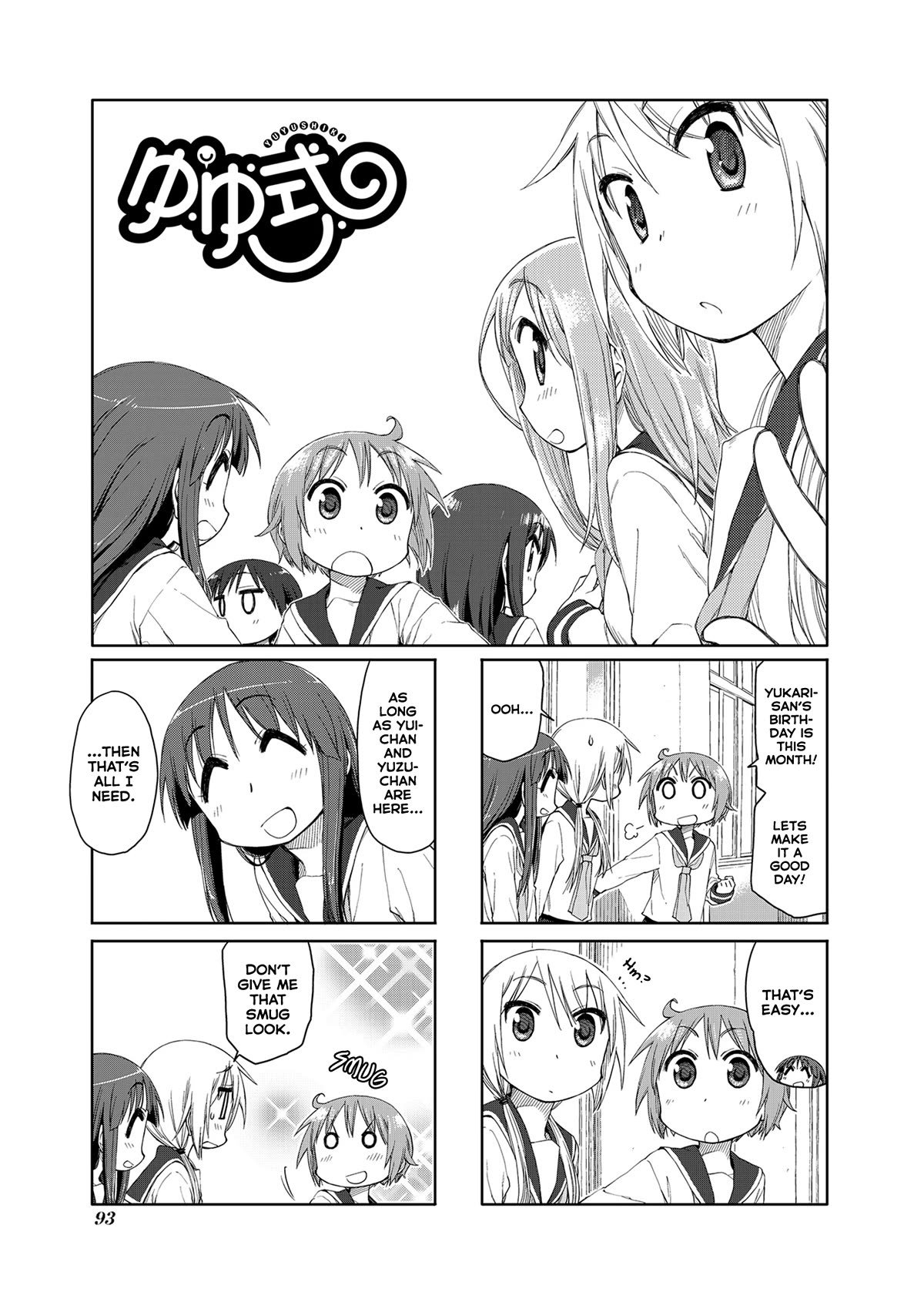 Yuyushiki Chapter 55 page 1 - Chapter 55