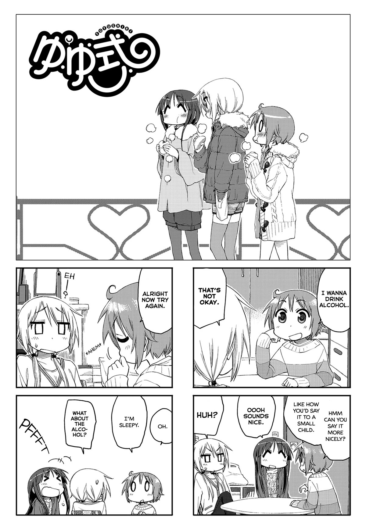 Yuyushiki Chapter 56 page 1 - Chapter 56