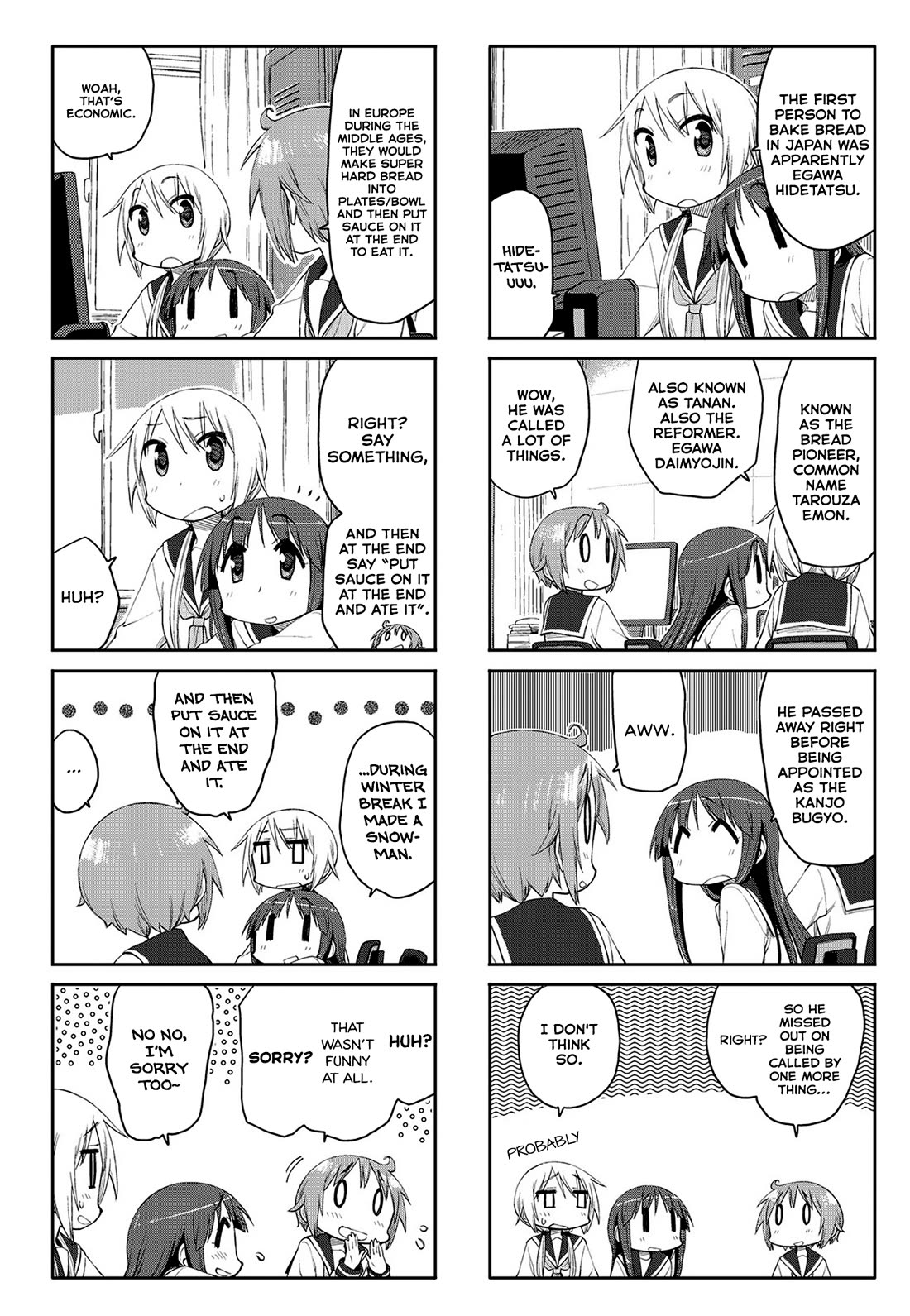 Yuyushiki Chapter 57 page 6 - Chapter 57