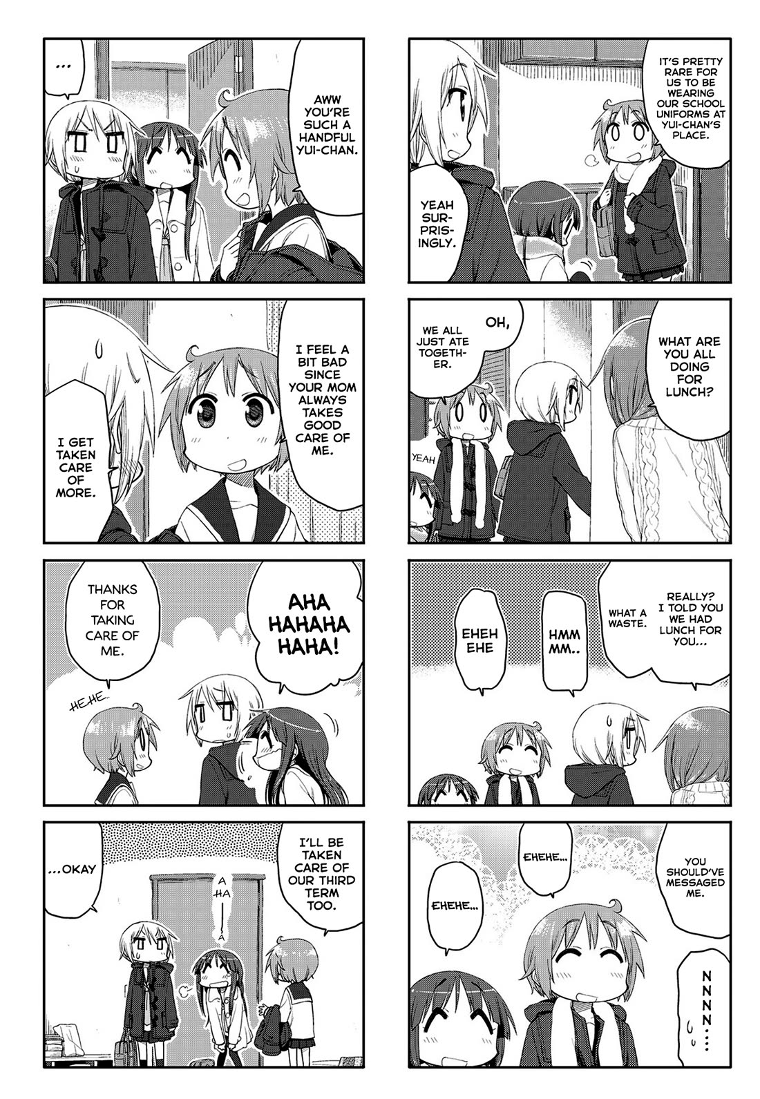 Yuyushiki Chapter 57 page 8 - Chapter 57