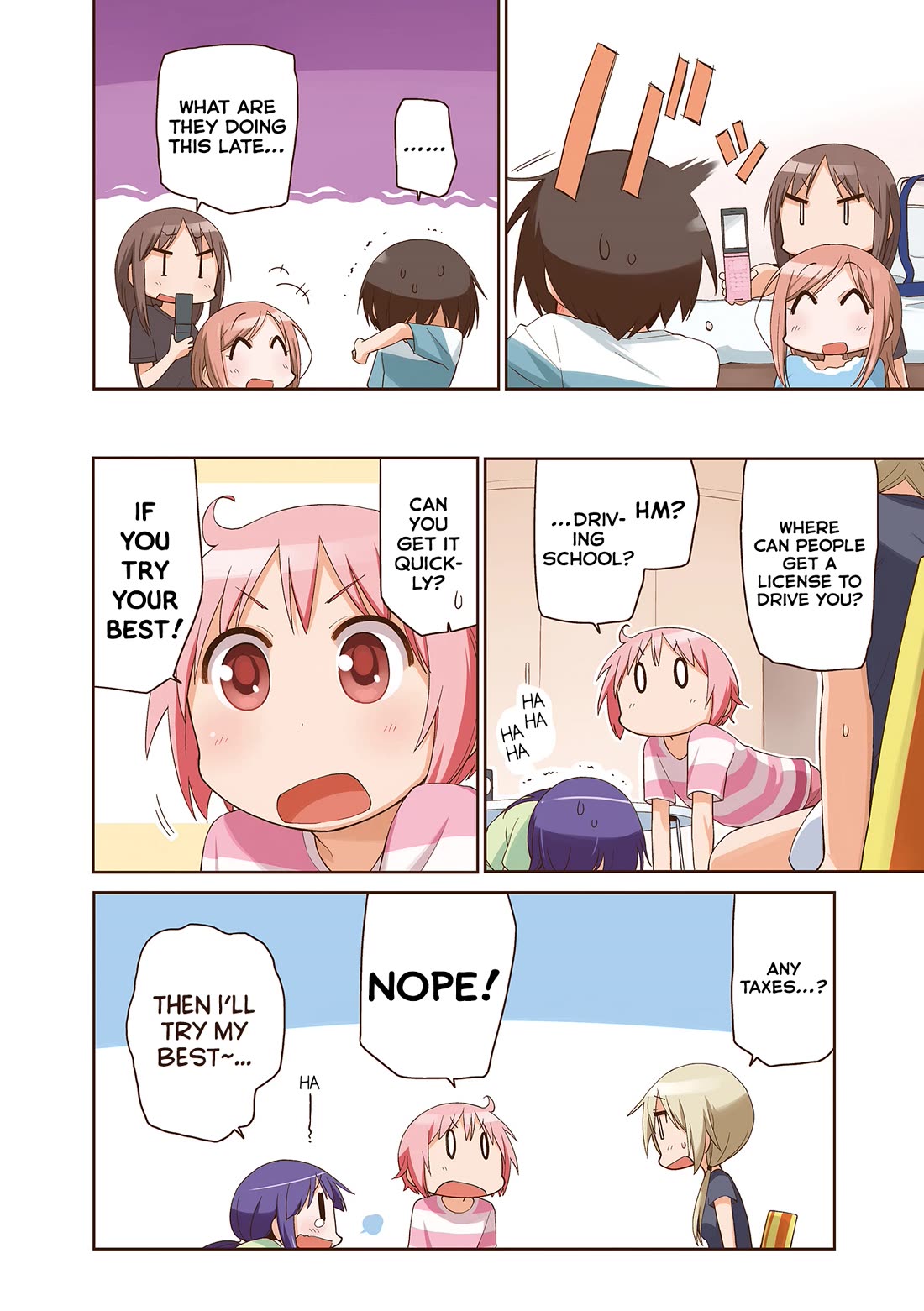 Yuyushiki Chapter 58 page 6 - Chapter 58