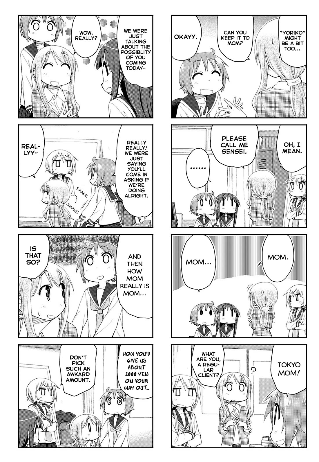Yuyushiki Chapter 59 page 7 - Chapter 59